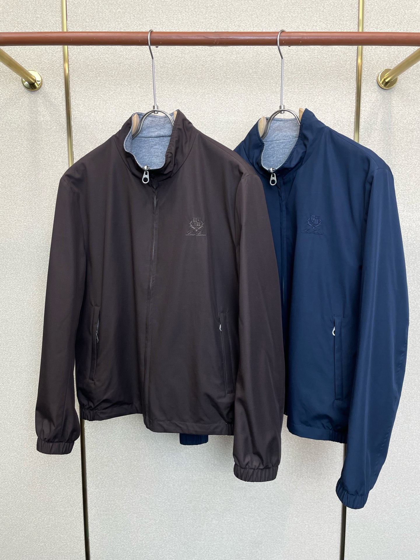 Loro piana-Loro Piana诺悠翩雅💥砸锅卖铁都要上的新款新款原单男士休闲双面穿夹克 高端定制 高端版本 