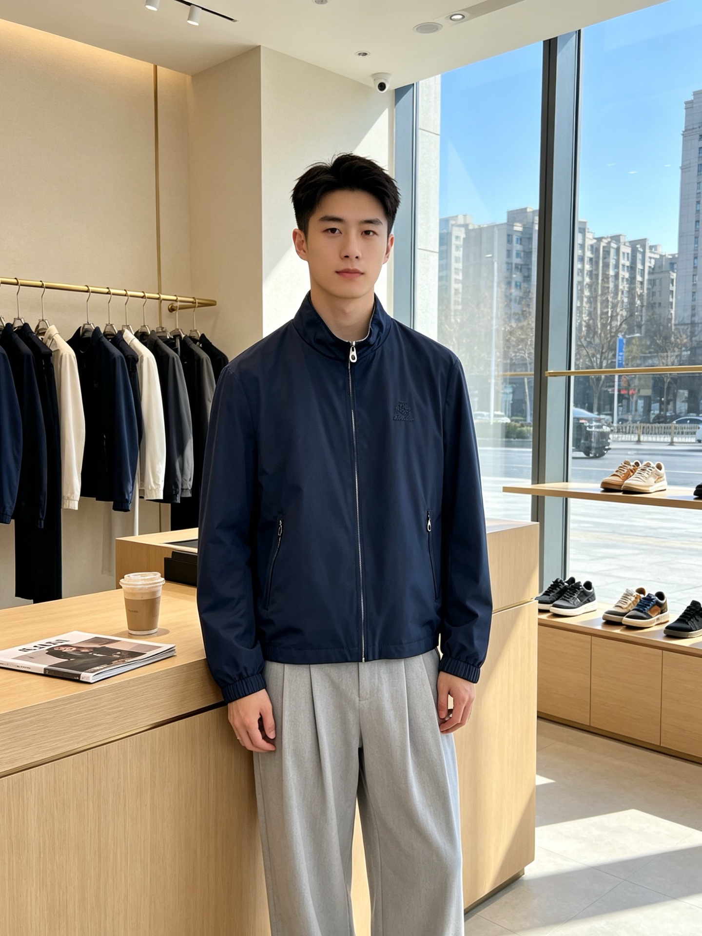 Loro piana-Loro Piana诺悠翩雅💥砸锅卖铁都要上的新款新款原单男士休闲双面穿夹克 高端定制 高端版本 