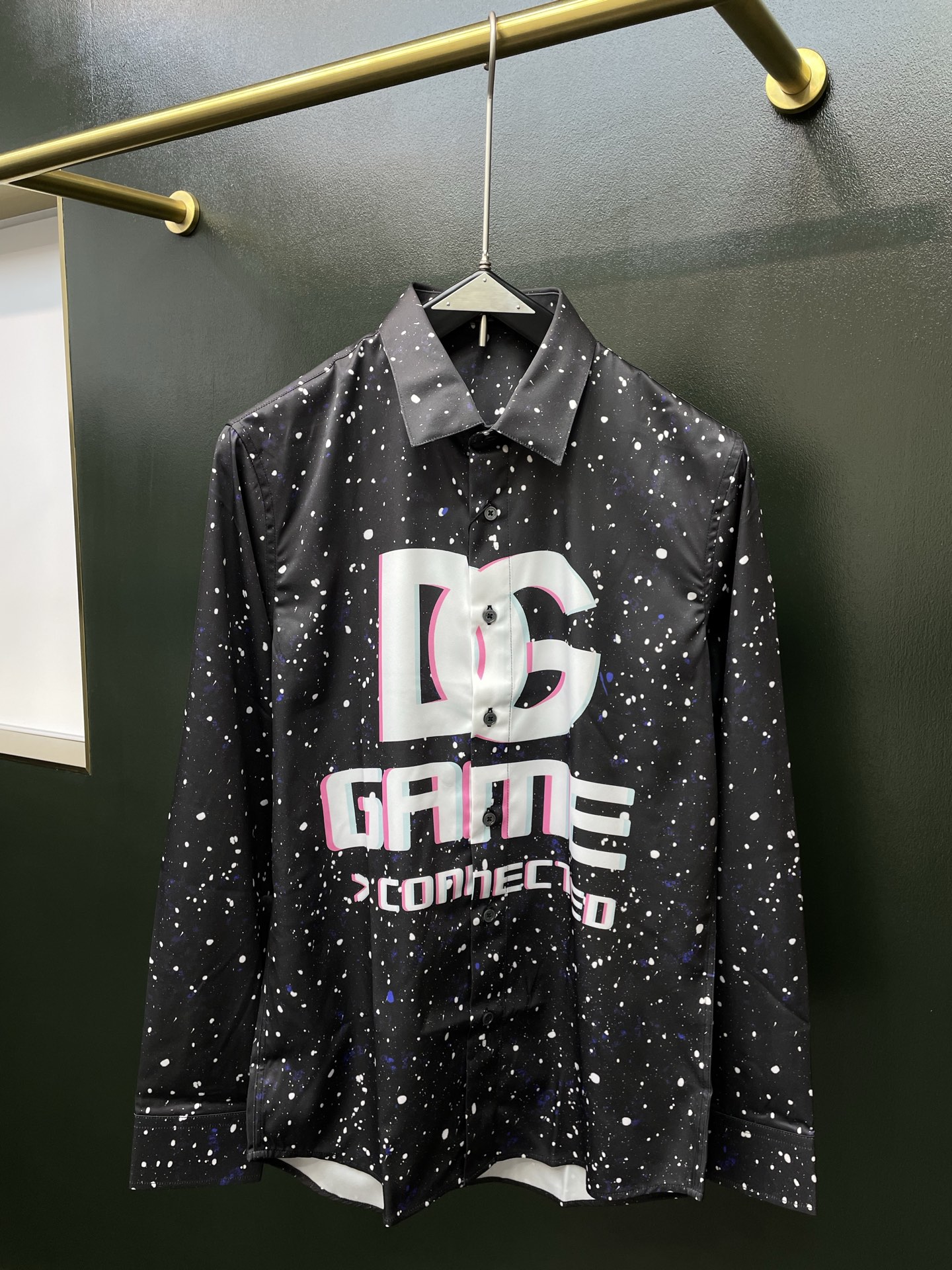Dolce&Gabbana杜嘉班纳💥独家专供新款原单男士休闲长袖衬衫 高端定制 高端版本 时尚百搭爆款⚠️⚠️✨✨进口面