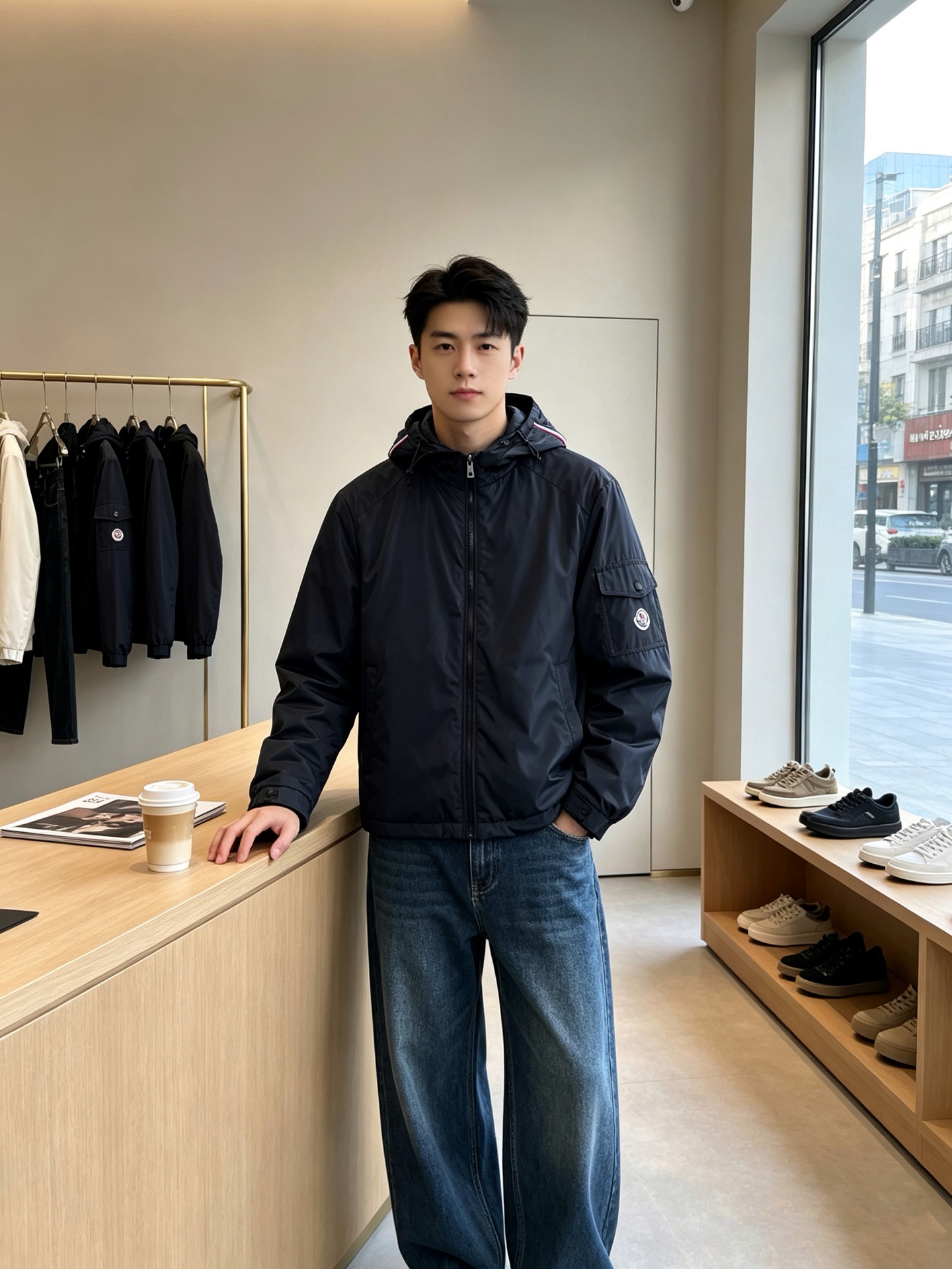 Moncler蒙口💥砸锅卖铁都要上的新款新款原单男士休闲连帽夹克 高端定制 高端版本 时尚百搭爆款⚠️⚠️✨✨进口面料 