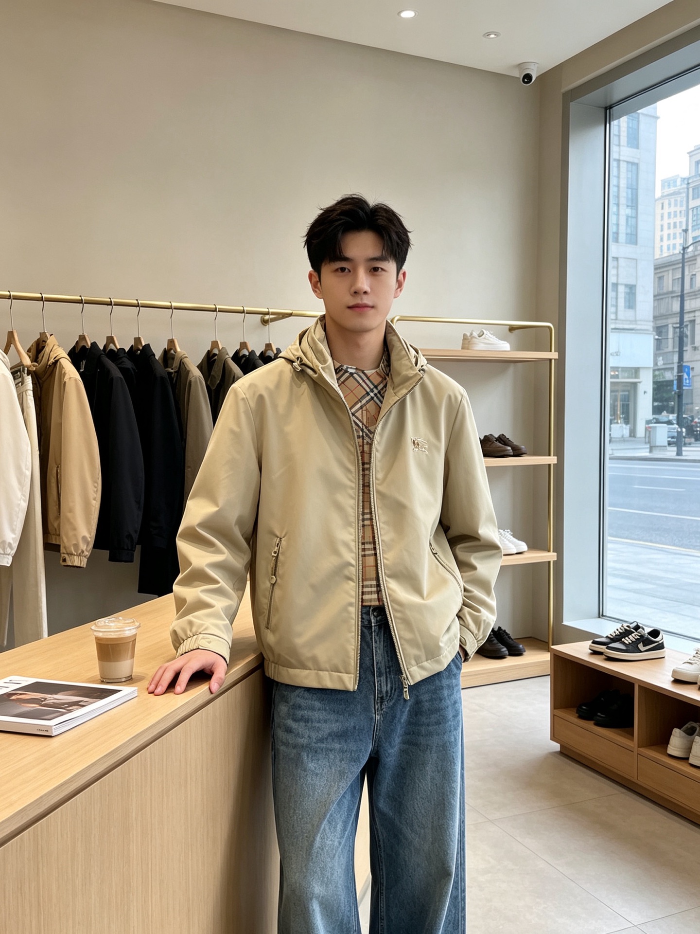 NO:954222,.Burberry's new and popular men's casual hooded jacket, high-end customization, high-end version, fashionable and versatile imported fabrics, super soft and delicate to the touch, skin-friendly and comfortable to wear, high-end boutique, exquisite upper body made by the factory, very good, a must-have item for men, complete with three standards, size M-3XL,,burberry,burberry,jackets & coats,hats,19860909.Burberry巴宝莉砸锅卖铁都要上的新款新款原单男士休闲连帽夹克 高端定制 高端版本 时尚百搭爆款进口面料 手感超柔软细腻 穿着亲肤舒适 高端精品 代工厂精细做上身非常赞 男士必备单品 三标齐全 码数M-3XL,,burberry,burberry,jackets & coats,hats,,Men's clothing
