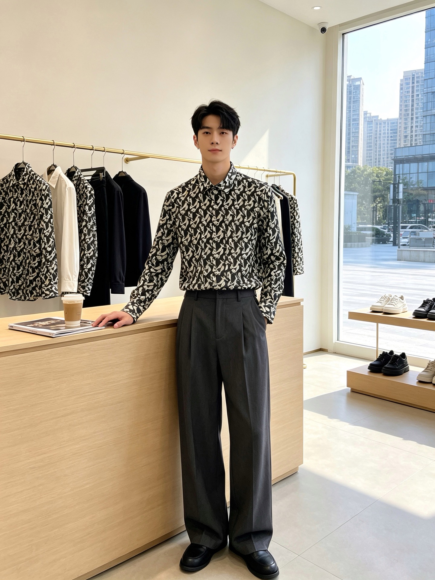 SAINT LAURENT圣罗兰💥砸锅卖铁都要上的新款新款原单男士休闲长袖衬衫 高端定制 高端版本 时尚百搭爆款⚠️⚠️ SAINT LAURENT圣罗兰💥砸锅卖铁都要上的新款新款原单男士休闲长袖衬衫 高端定制 高端版本 时尚百搭爆款⚠️⚠️
