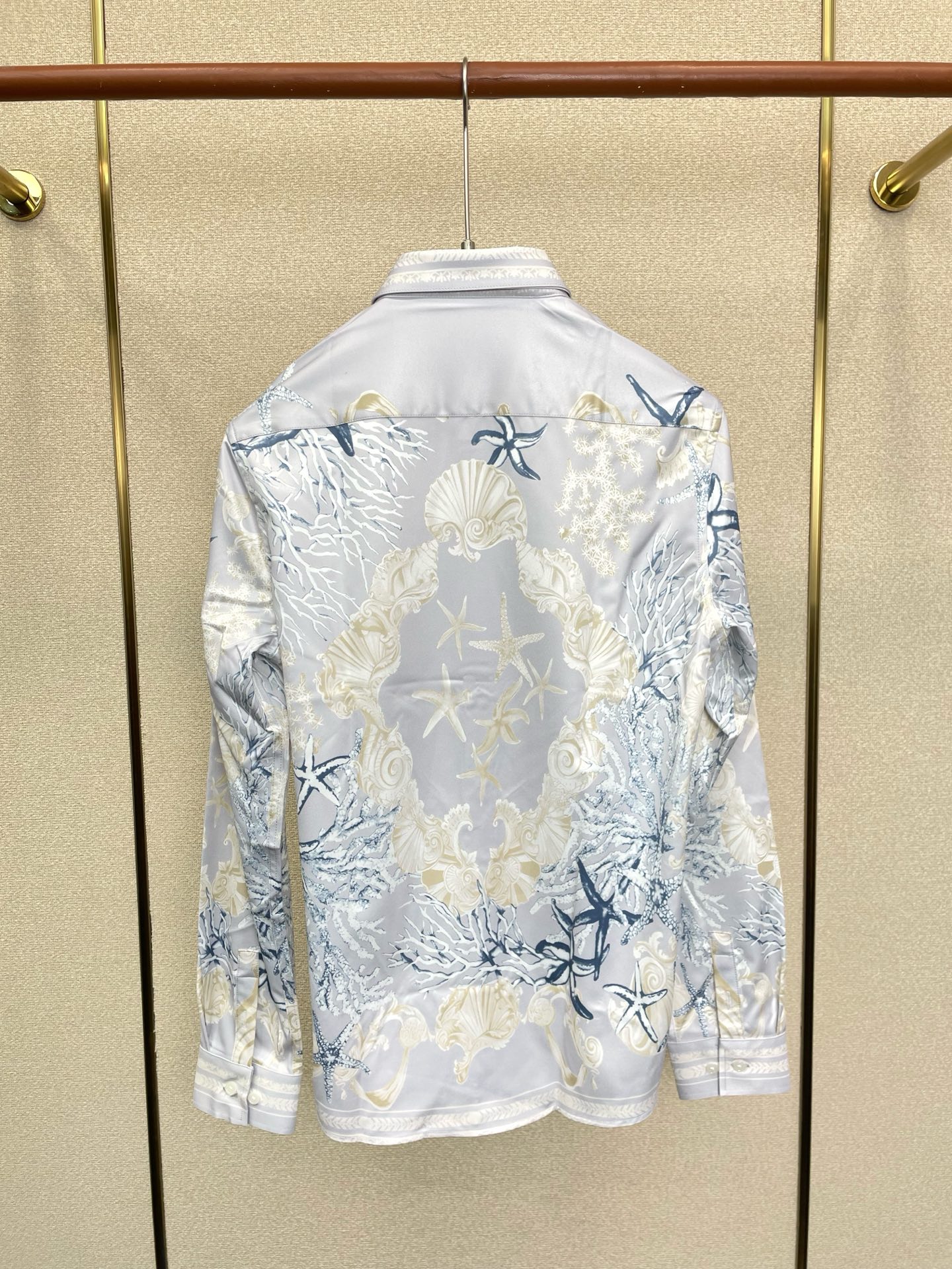 Versace范思哲💥砸锅卖铁都要上的新款新款原单男士休闲长袖衬衫 高端定制 高端版本 时尚百搭爆款⚠️⚠️✨✨进口面料