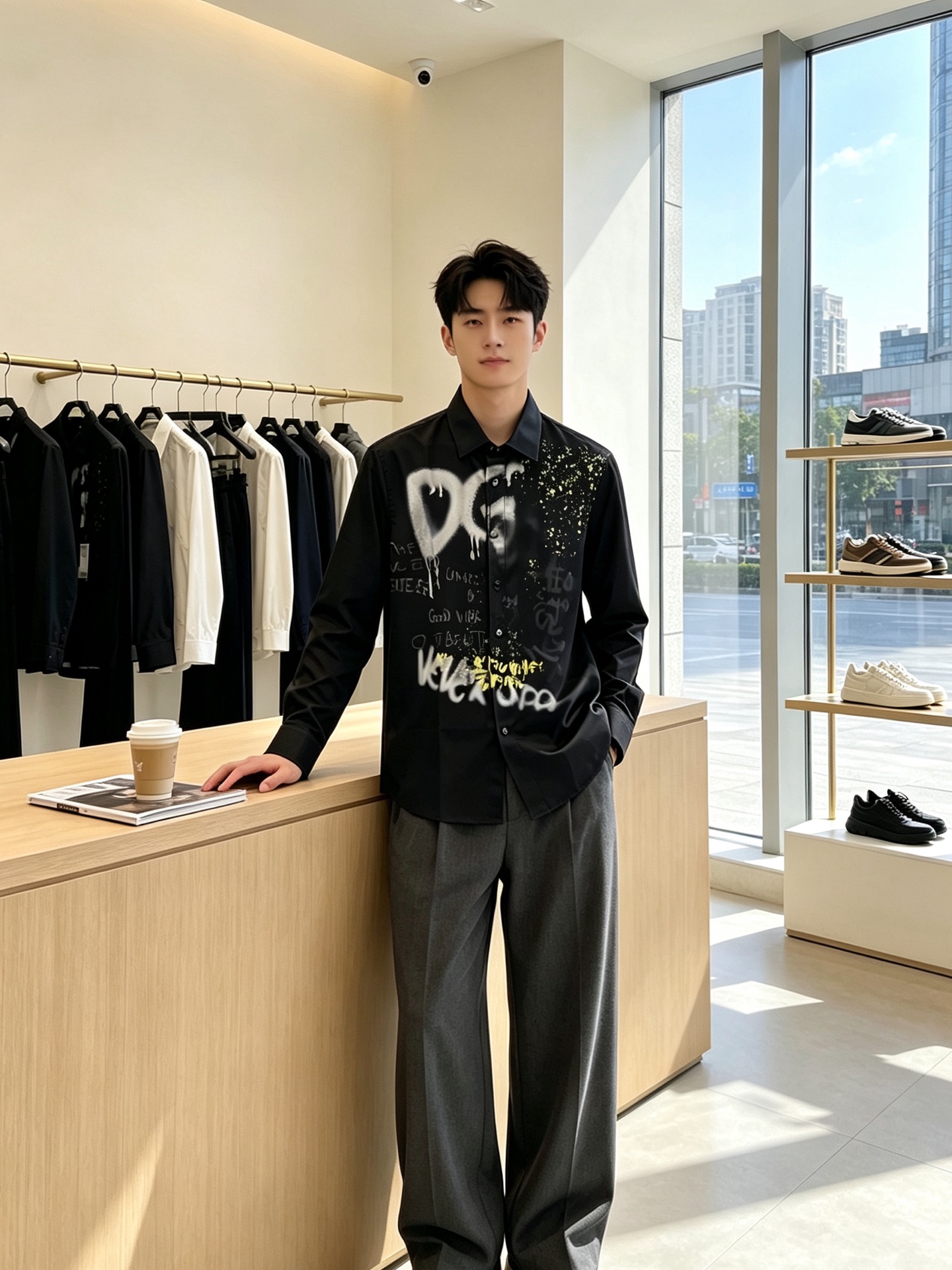 Dolce&Gabbana杜嘉班纳💥砸锅卖铁都要上的新款新款男士休闲衬衫 高端定制 高端版本 时尚百搭爆款⚠️⚠️✨✨进