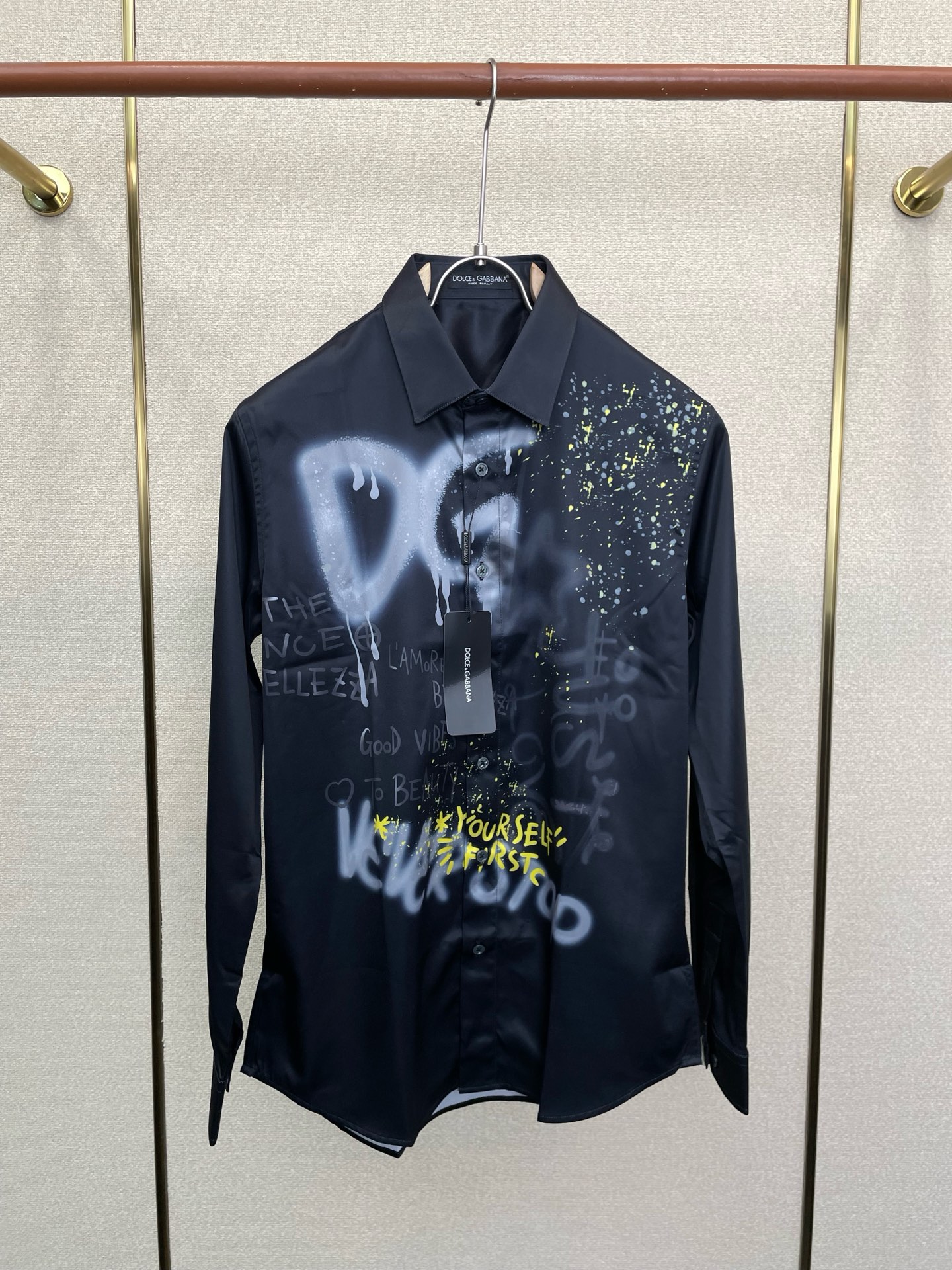 Dolce&Gabbana杜嘉班纳💥砸锅卖铁都要上的新款新款男士休闲衬衫 高端定制 高端版本 时尚百搭爆款⚠️⚠️✨✨进