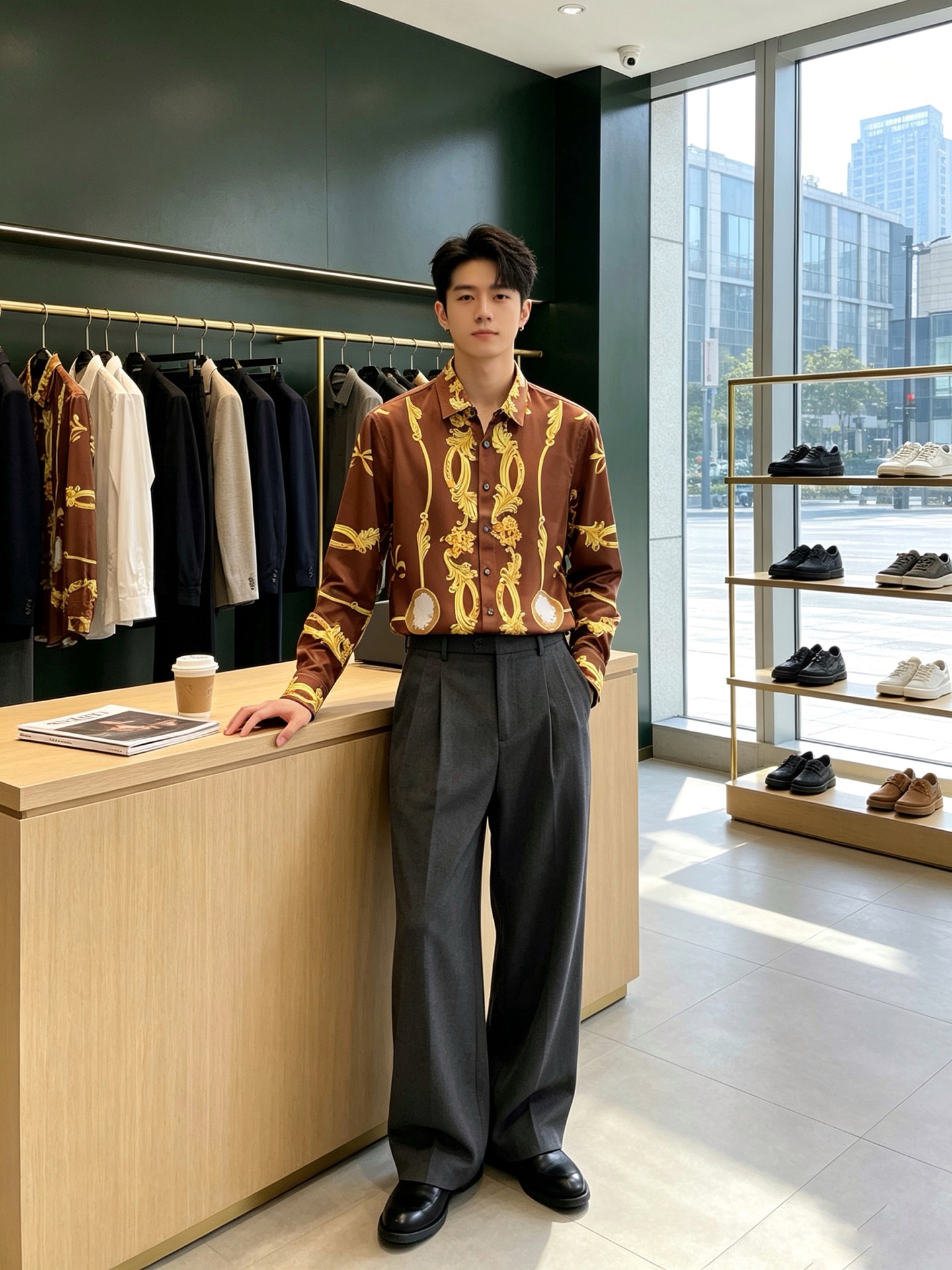 Versace范思哲💥砸锅卖铁都要上的新款新款男士休闲衬衫 高端定制 高端版本 时尚百搭爆款⚠️⚠️✨✨进口面料 手感超 Versace范思哲💥砸锅卖铁都要上的新款新款男士休闲衬衫 高端定制 高端版本 时尚百搭爆款⚠️⚠️✨✨进口面料 手感超