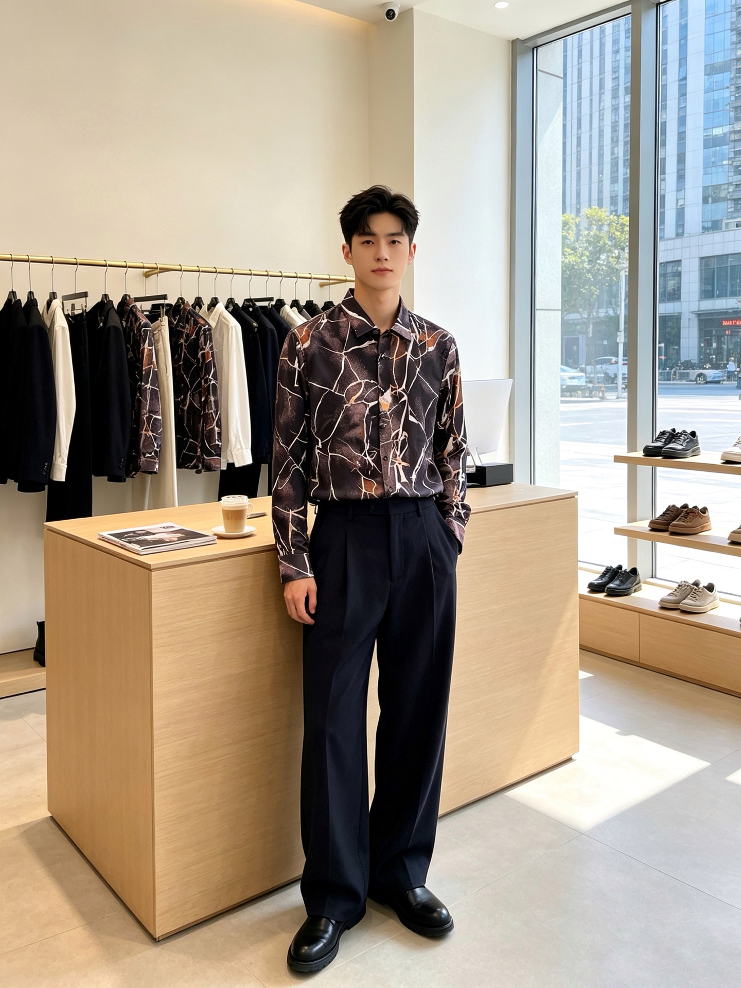BALMAIN巴尔曼💥砸锅卖铁都要上的新款新款男士休闲衬衫 高端定制 高端版本 时尚百搭爆款⚠️⚠️✨✨进口面料 手感超