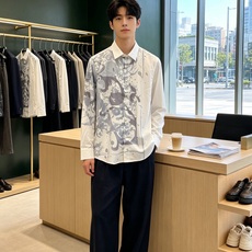 HERMES爱马仕💥砸锅卖铁都要上的新款新款男士休闲衬衫 高端定制 高端版本 时尚百搭爆款⚠️⚠️✨✨进口面料 手感超柔 HERMES爱马仕💥砸锅卖铁都要上的新款新款男士休闲衬衫 高端定制 高端版本 时尚百搭爆款⚠️⚠️✨✨进口面料 手感超柔