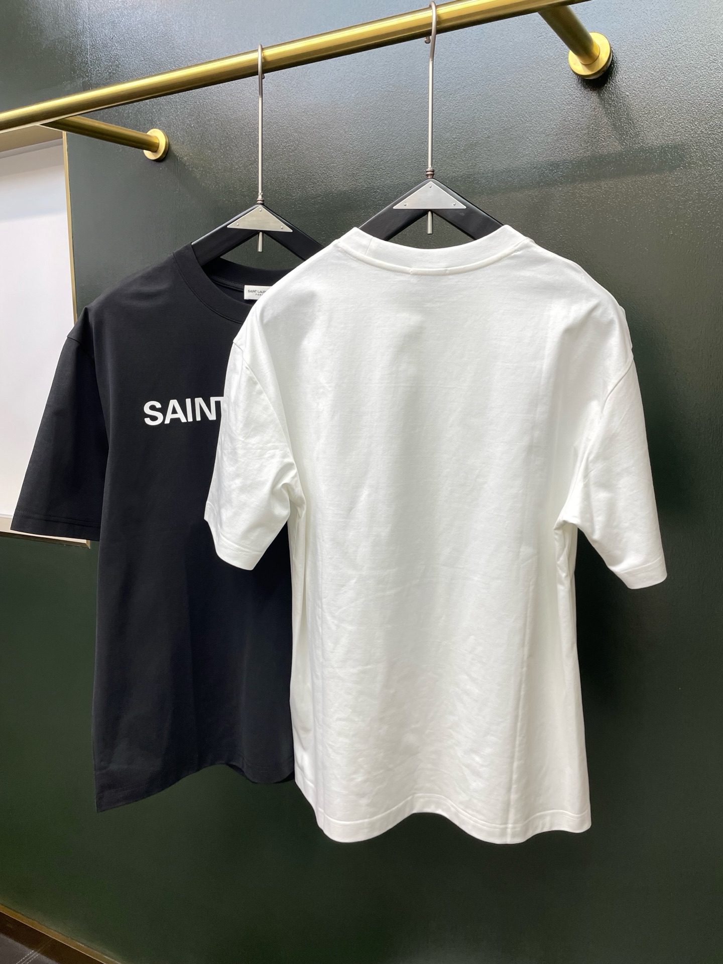 SAINT Laurent圣罗兰💥砸锅卖铁都要上的新款新款原单男士休闲短袖 高端定制 高端版本 时尚百搭爆款⚠️⚠️✨✨