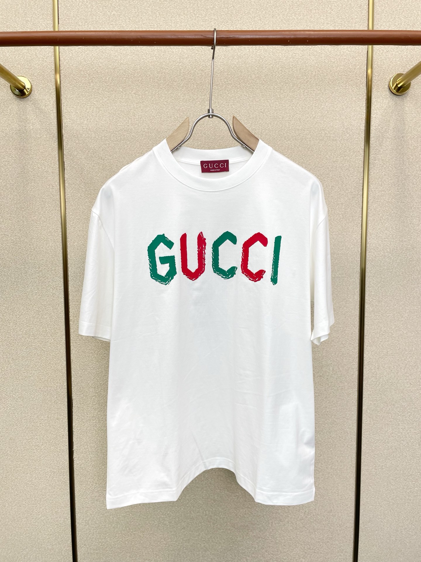 Gucci古驰💥砸锅卖铁都要上的新款新款原单男士休闲短袖 高端定制 高端版本 时尚百搭爆款⚠️⚠️✨✨进口面料 手感超柔