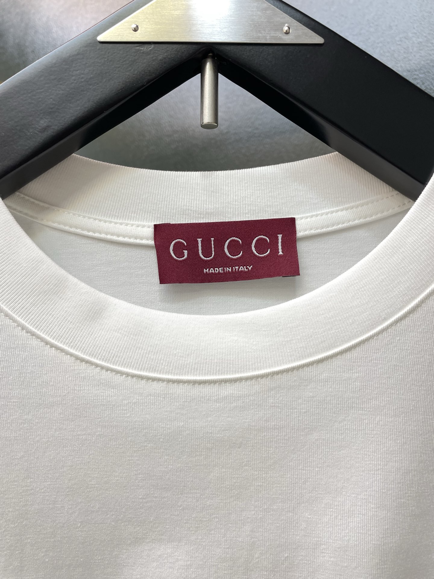 Gucci古驰💥砸锅卖铁都要上的新款新款原单男士休闲短袖 高端定制 高端版本 时尚百搭爆款⚠️⚠️✨✨进口面料 手感超柔