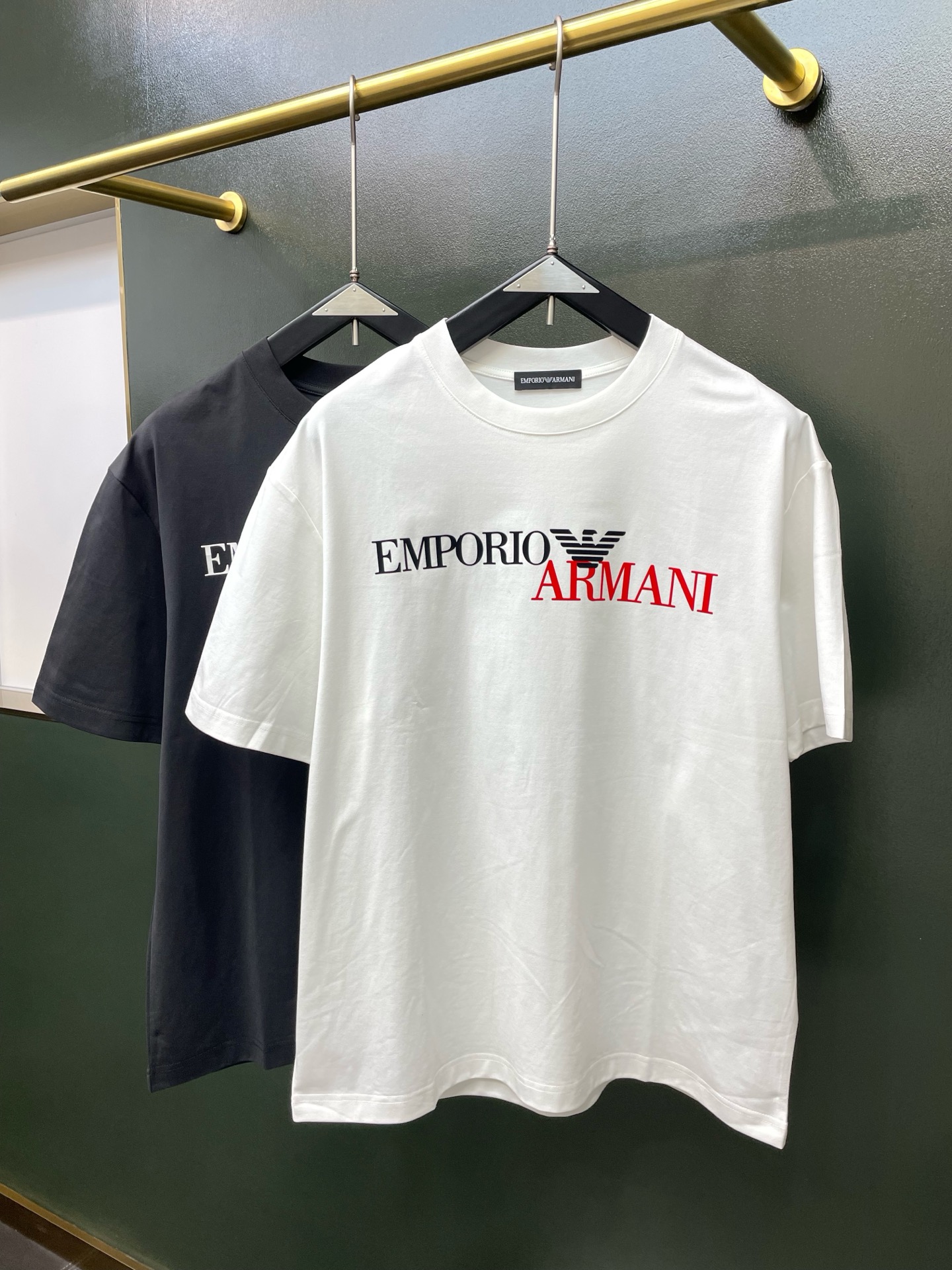ARMANI阿玛尼💥砸锅卖铁都要上的新款新款原单男士休闲短袖 高端定制 高端版本 时尚百搭爆款⚠️⚠️✨✨进口面料 手感