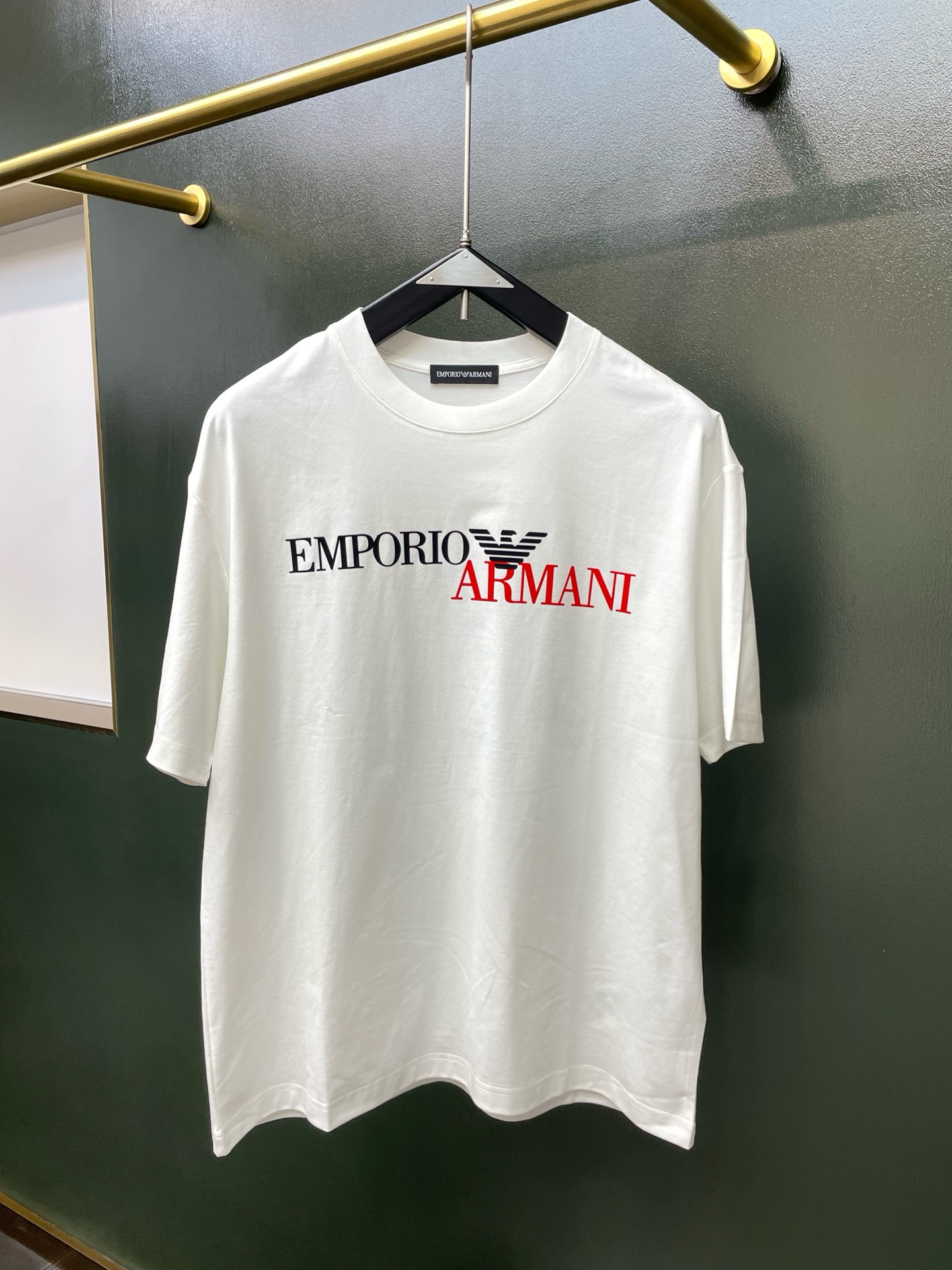 ARMANI阿玛尼💥砸锅卖铁都要上的新款新款原单男士休闲短袖 高端定制 高端版本 时尚百搭爆款⚠️⚠️✨✨进口面料 手感