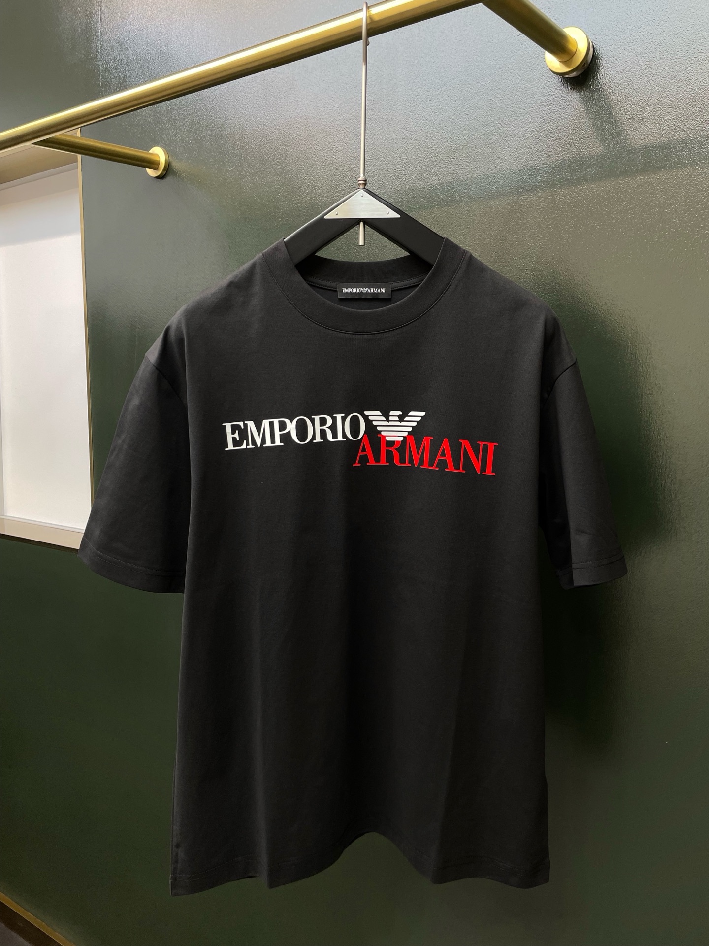 ARMANI阿玛尼💥砸锅卖铁都要上的新款新款原单男士休闲短袖 高端定制 高端版本 时尚百搭爆款⚠️⚠️✨✨进口面料 手感