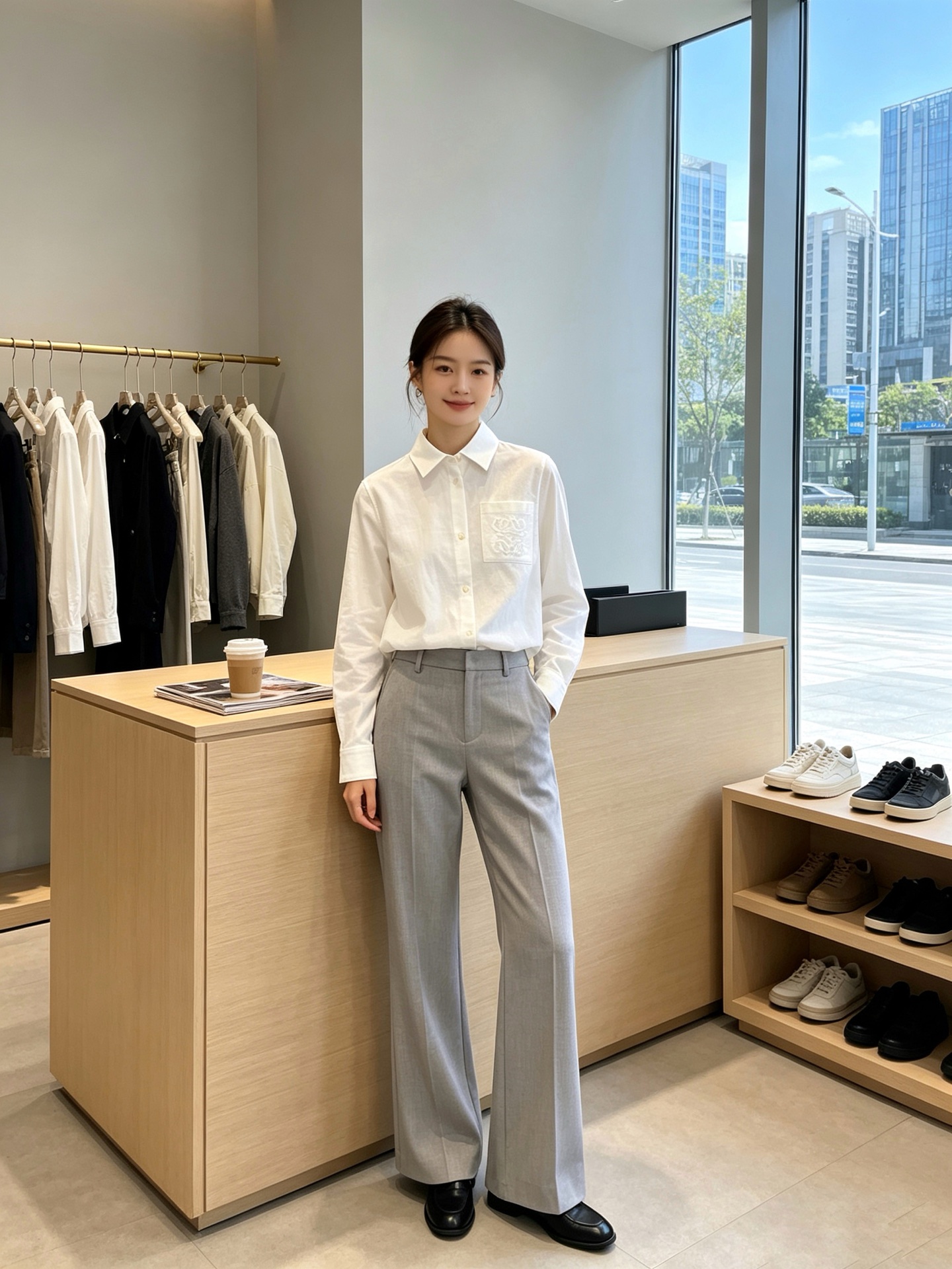 LOEWE罗意威👚砸锅卖铁都要上的新款👚新款女装休闲长袖 高端版本！独特设计 专柜定制面料 透气舒适度高，细节无可挑剔，