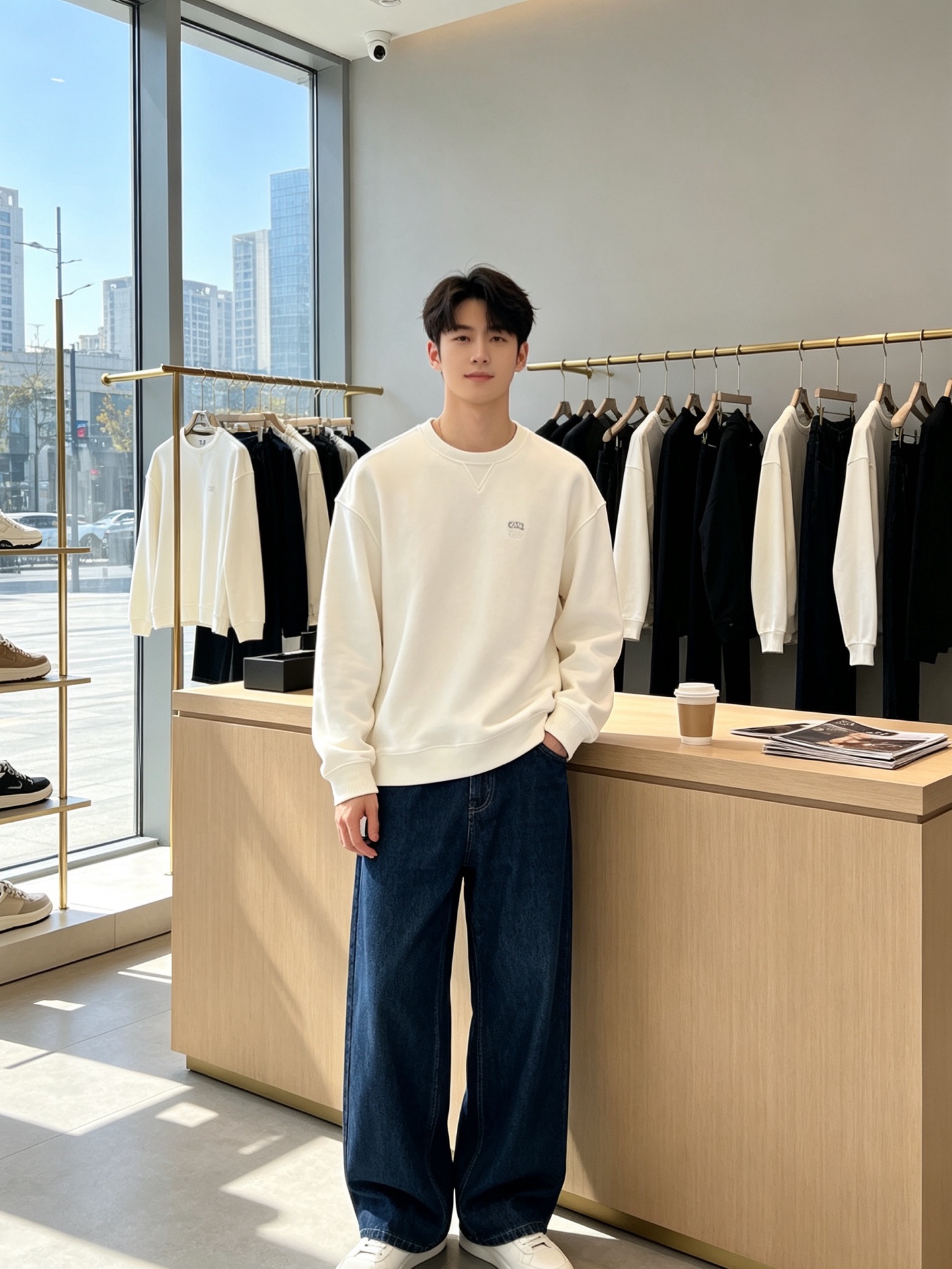 LOEWE罗意威💥砸锅卖铁都要上的新款新款专柜同款卫衣外套 透气舒适休闲！高级感满满！细节精致高档，做工无可挑剔！原版高