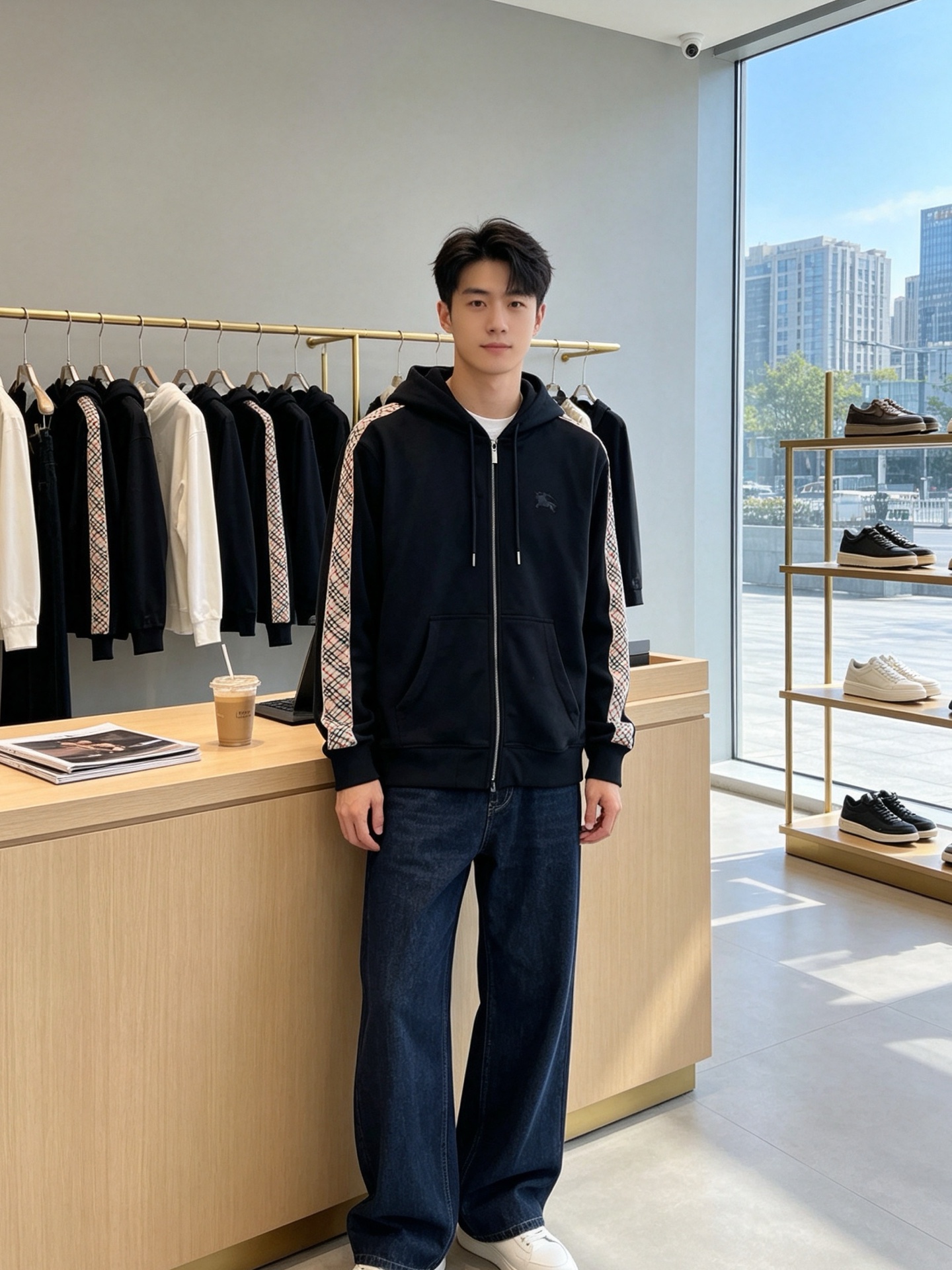 Burberry巴宝莉💥砸锅卖铁都要上的新款新款原单男士休闲外套 高端定制 高端版本 时尚百搭爆款⚠️⚠️✨✨进口面料 