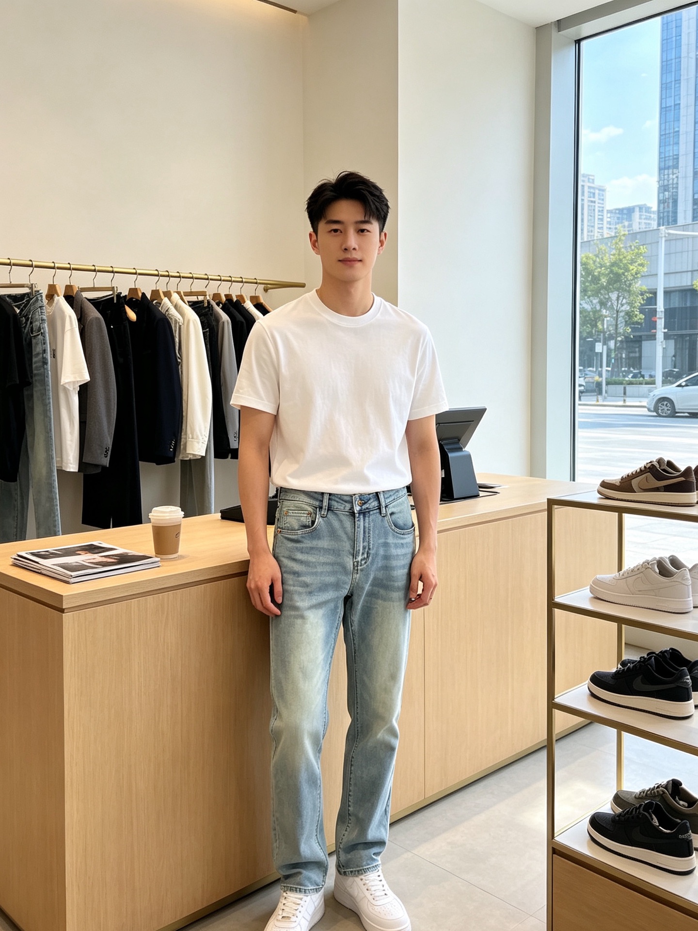 Burberry巴宝莉💥砸锅卖铁都要上的新款新款休闲牛仔裤👖高端版本！专柜定制面料 透气舒适度高，细节无可挑剔，品牌元素