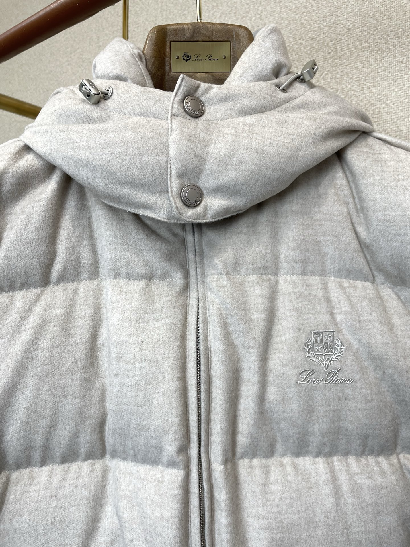 羽绒服-Loro piana-Loro Piana诺悠翩雅💥砸锅卖铁都要上的新款新款原单男士休闲连帽羽绒服 高端定制 高