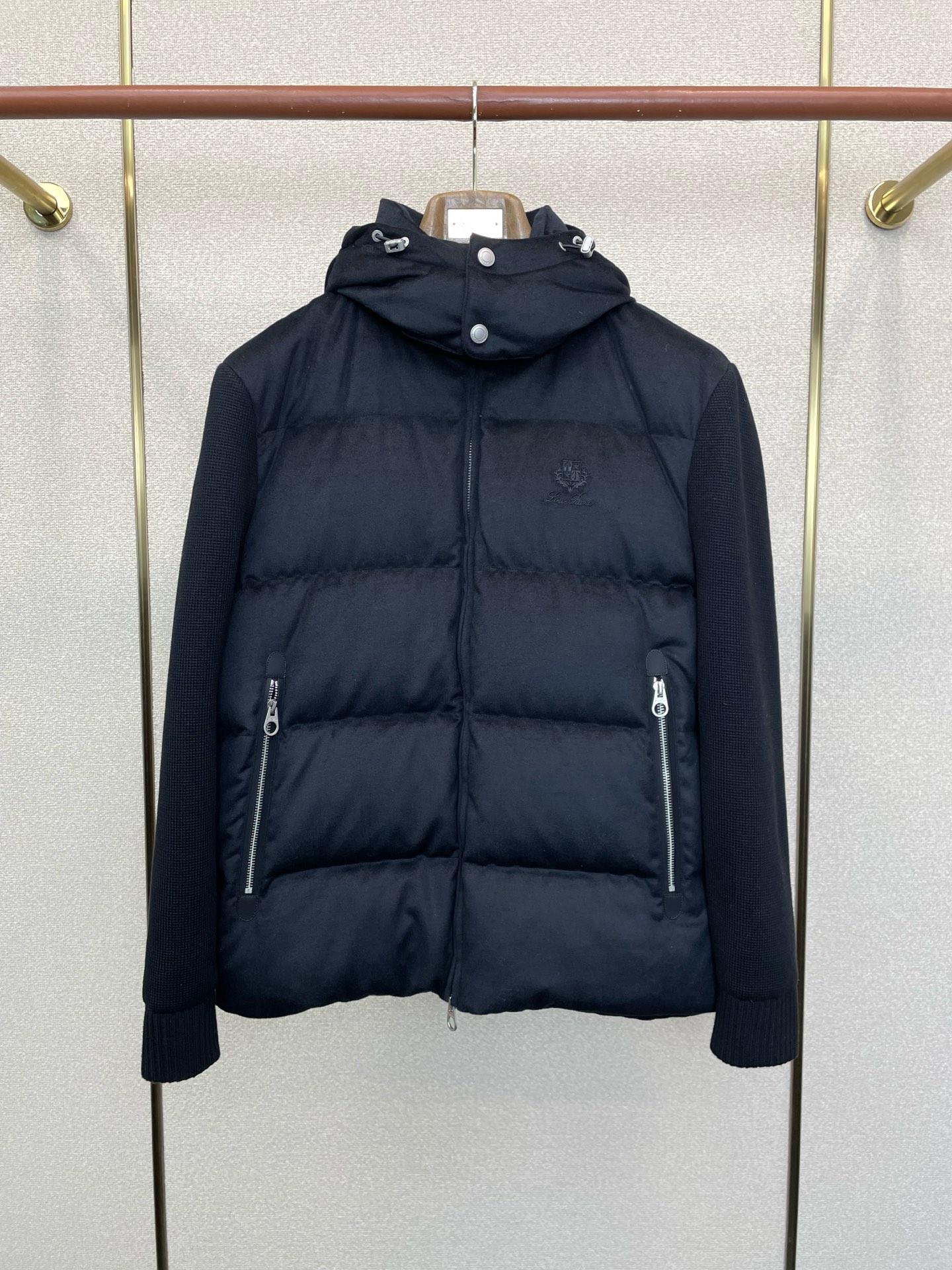 羽绒服-Loro piana-Loro Piana诺悠翩雅💥砸锅卖铁都要上的新款新款原单男士休闲连帽羽绒服 高端定制 高