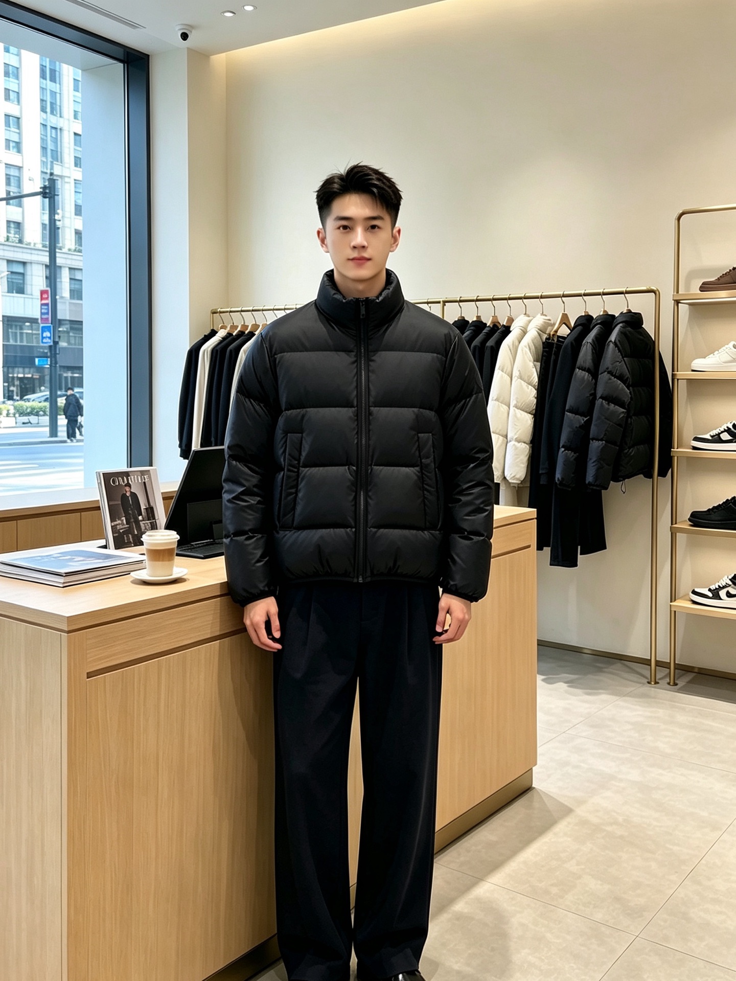 羽绒服-Moncler蒙口💥砸锅卖铁都要上的新款新款原单男士休闲立领羽绒服 高端定制 高端版本 时尚百搭爆款⚠️⚠️✨✨
