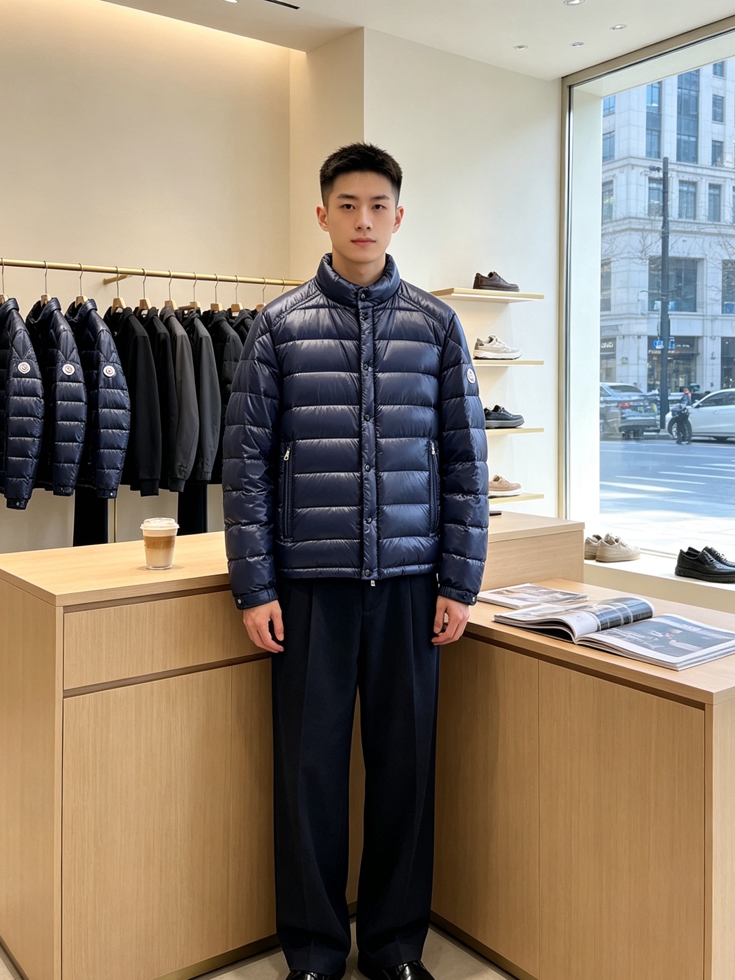 羽绒服-Moncler蒙口💥砸锅卖铁都要上的新款新款原单男士休闲立领羽绒服 高端定制 高端版本 时尚百搭爆款⚠️⚠️✨✨