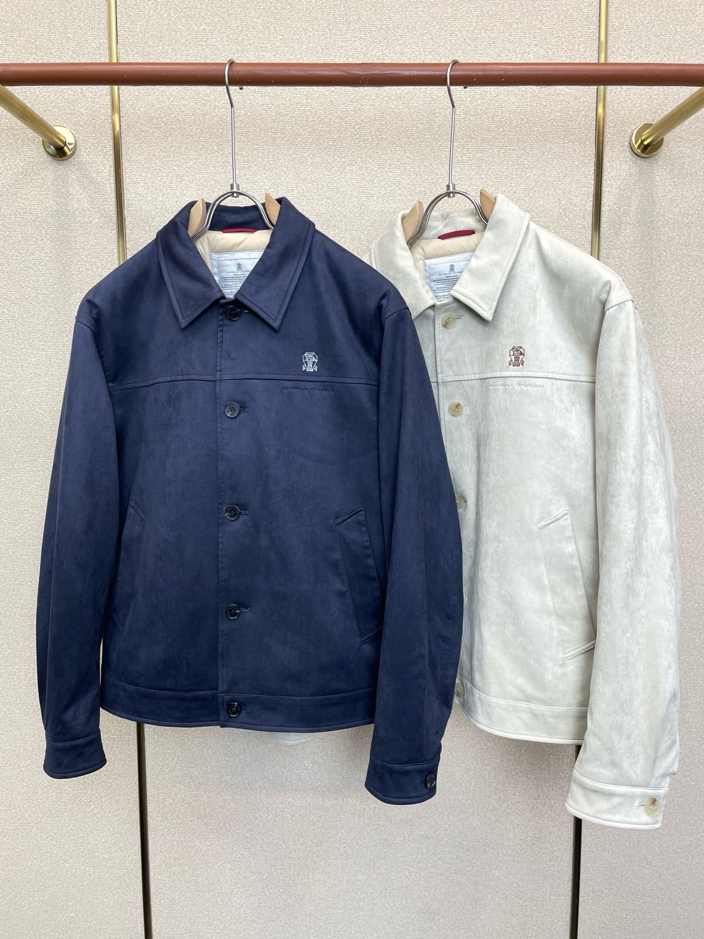 羽绒服- BC-Brunello Cucineli 布鲁内洛 •库奇内利💥砸锅卖铁都要上的新款新款麂皮羽绒服贸易公司渠道