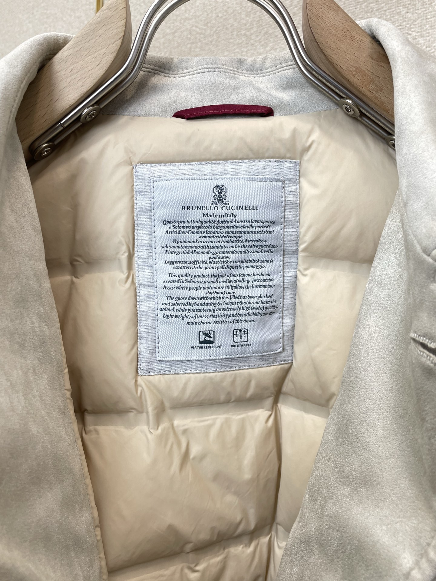 羽绒服- BC-Brunello Cucineli 布鲁内洛 •库奇内利💥砸锅卖铁都要上的新款新款麂皮羽绒服贸易公司渠道