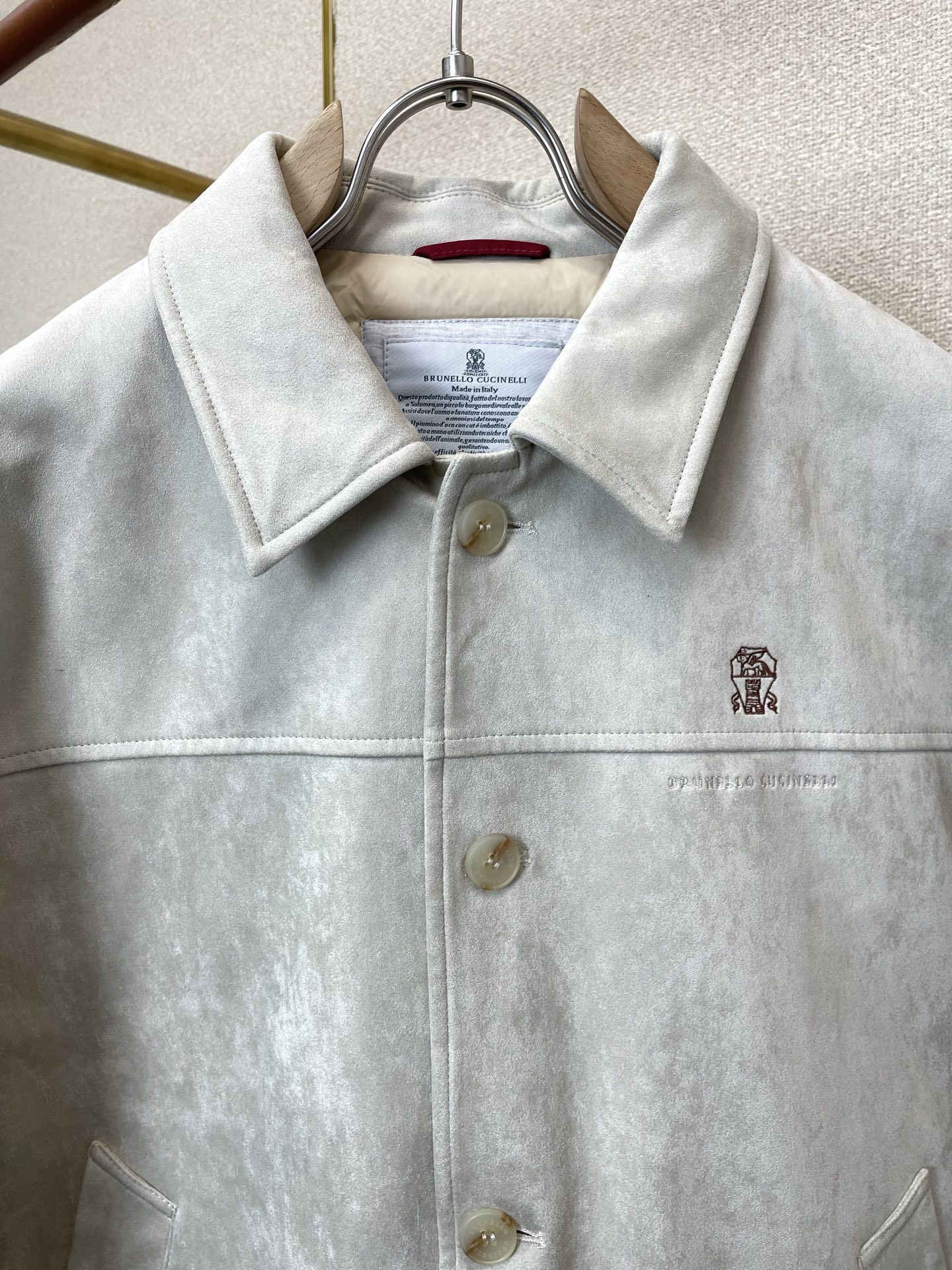 羽绒服- BC-Brunello Cucineli 布鲁内洛 •库奇内利💥砸锅卖铁都要上的新款新款麂皮羽绒服贸易公司渠道