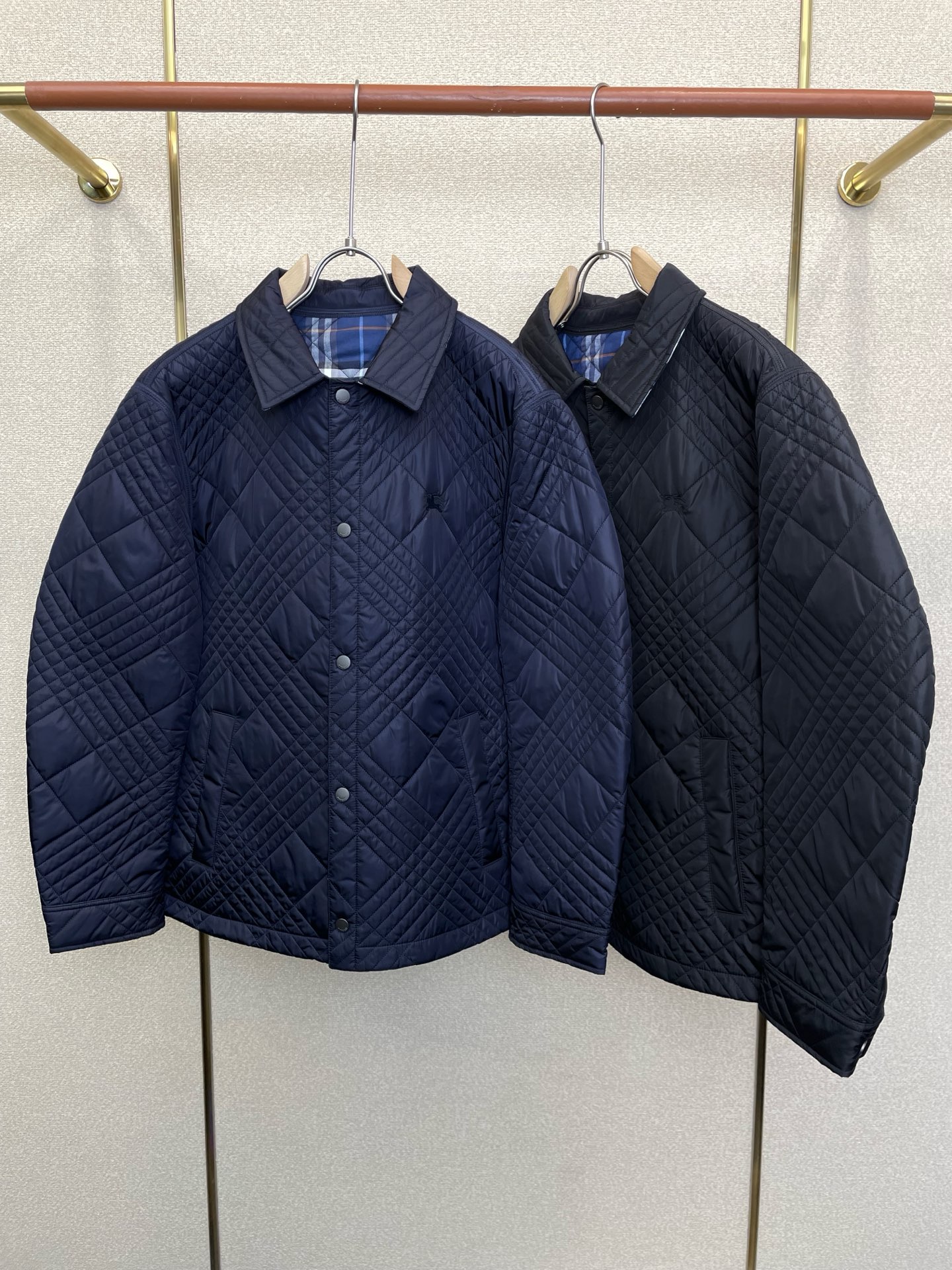 Burberry巴宝莉💥砸锅卖铁都要上的新款新款原单男士休闲翻领棉服 高端定制 高端版本 时尚百搭爆款⚠️⚠️✨✨进口面