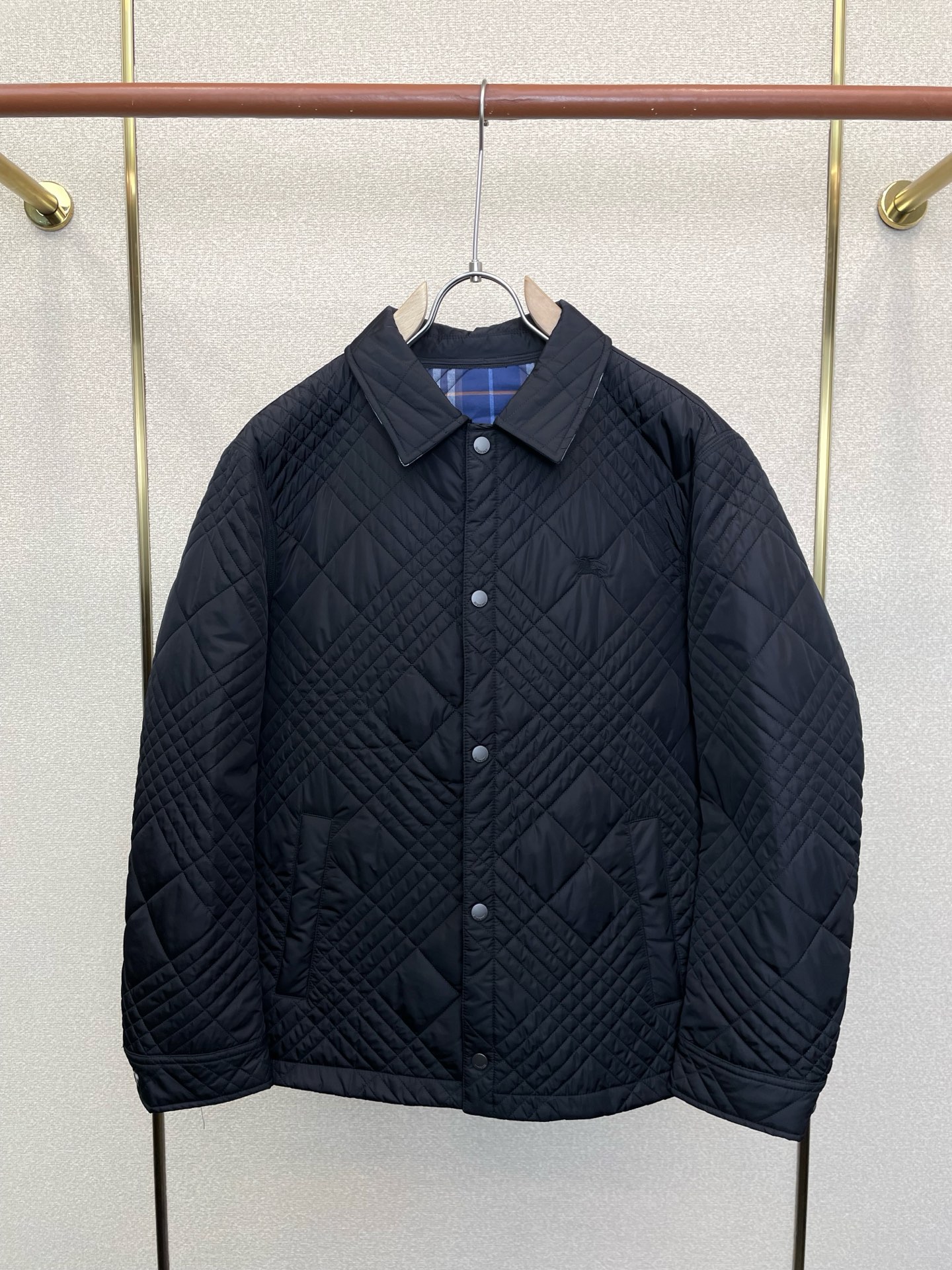 Burberry巴宝莉💥砸锅卖铁都要上的新款新款原单男士休闲翻领棉服 高端定制 高端版本 时尚百搭爆款⚠️⚠️✨✨进口面