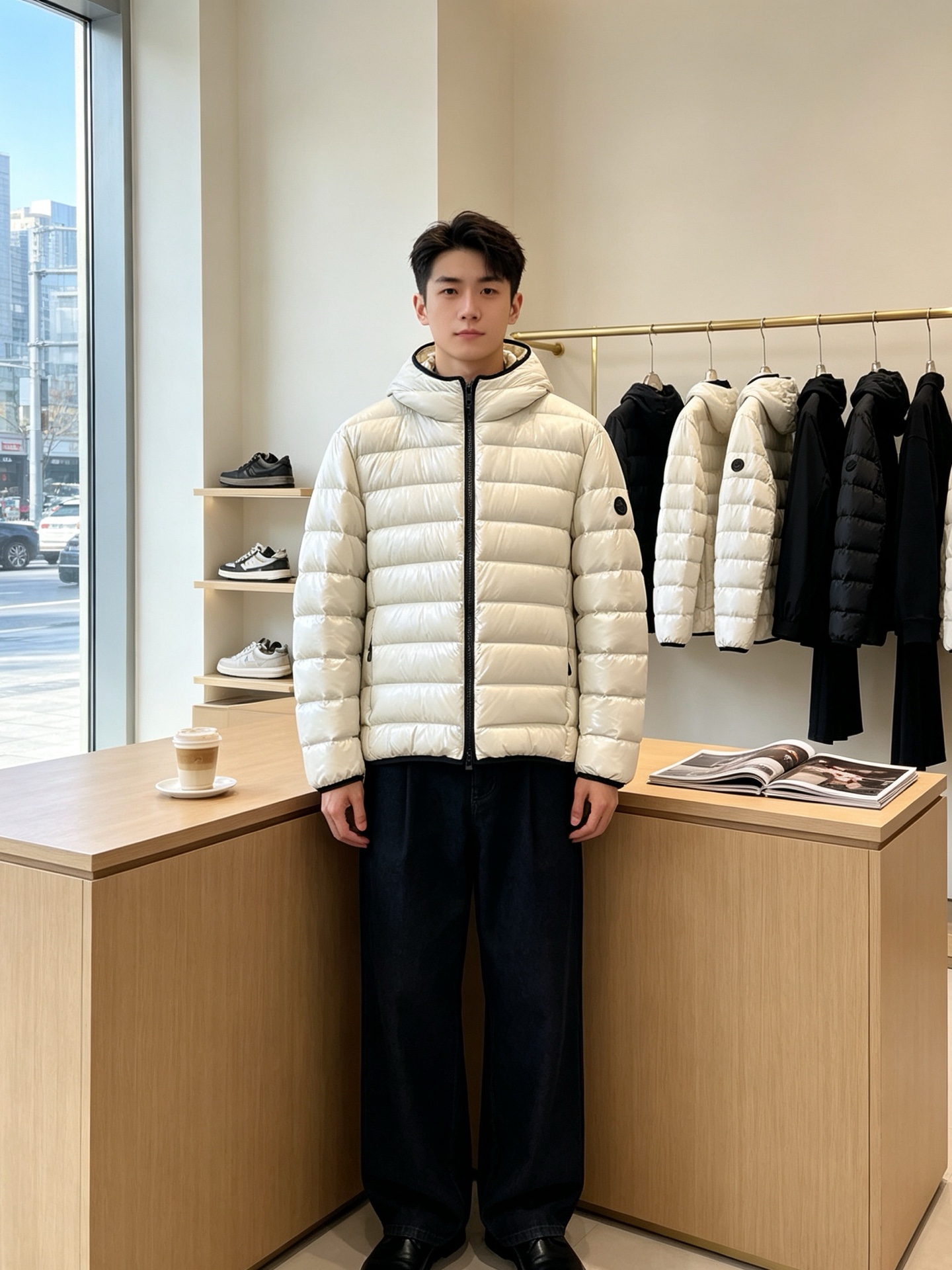 NO:955345,. Down Jacket - Moncler's new and original men's casual hooded down jacket. High-end customization. High-end version. Fashionable and versatile imported fabrics. Super soft and delicate feel. Skin-friendly and comfortable to wear. High-end boutique. The upper body is exquisitely made by the factory. It is a must-have item for men. Three labels are complete. Size M-3XL,,Moncler,down jacket,hats,19860909.羽绒服-Moncler蒙口砸锅卖铁都要上的新款新款原单男士休闲连帽羽绒服 高端定制 高端版本 时尚百搭爆款进口面料 手感超柔软细腻 穿着亲肤舒适 高端精品 代工厂精细做上身非常赞 男士必备单品 三标齐全 码数M-3XL,,Moncler,down jacket,hats,,Men's clothing