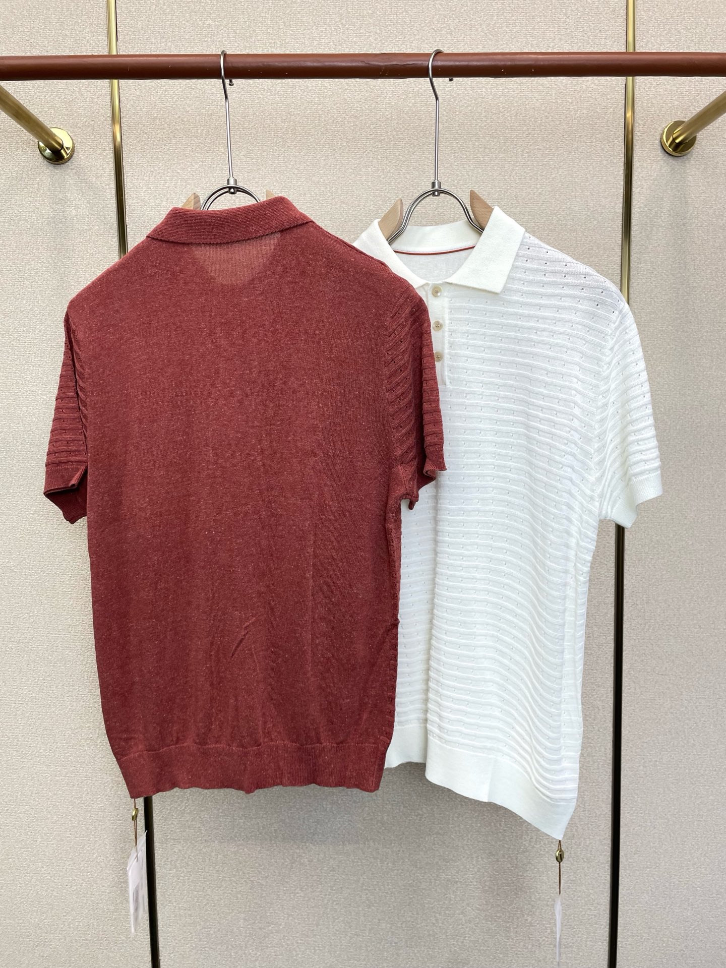 Loro Piana-Loro Piana诺悠翩雅💥砸锅卖铁都要上的新款新款原单男士休闲针织短袖 高端定制 高版本 时尚