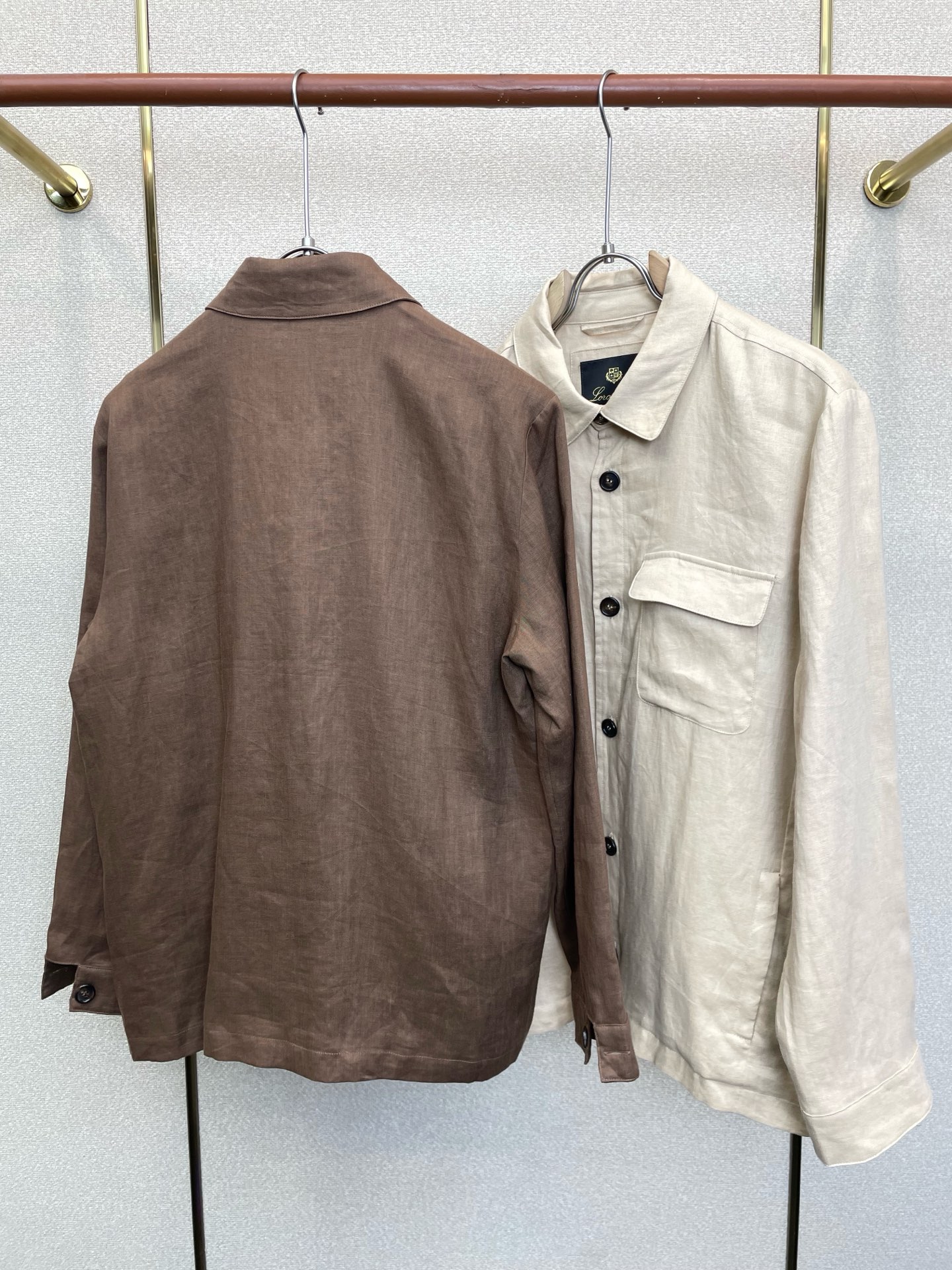 Loro Piana-Loro Piana诺悠翩雅💥砸锅卖铁都要上的新款新款原单男士休闲亚麻外套 高端定制 高端版本 时