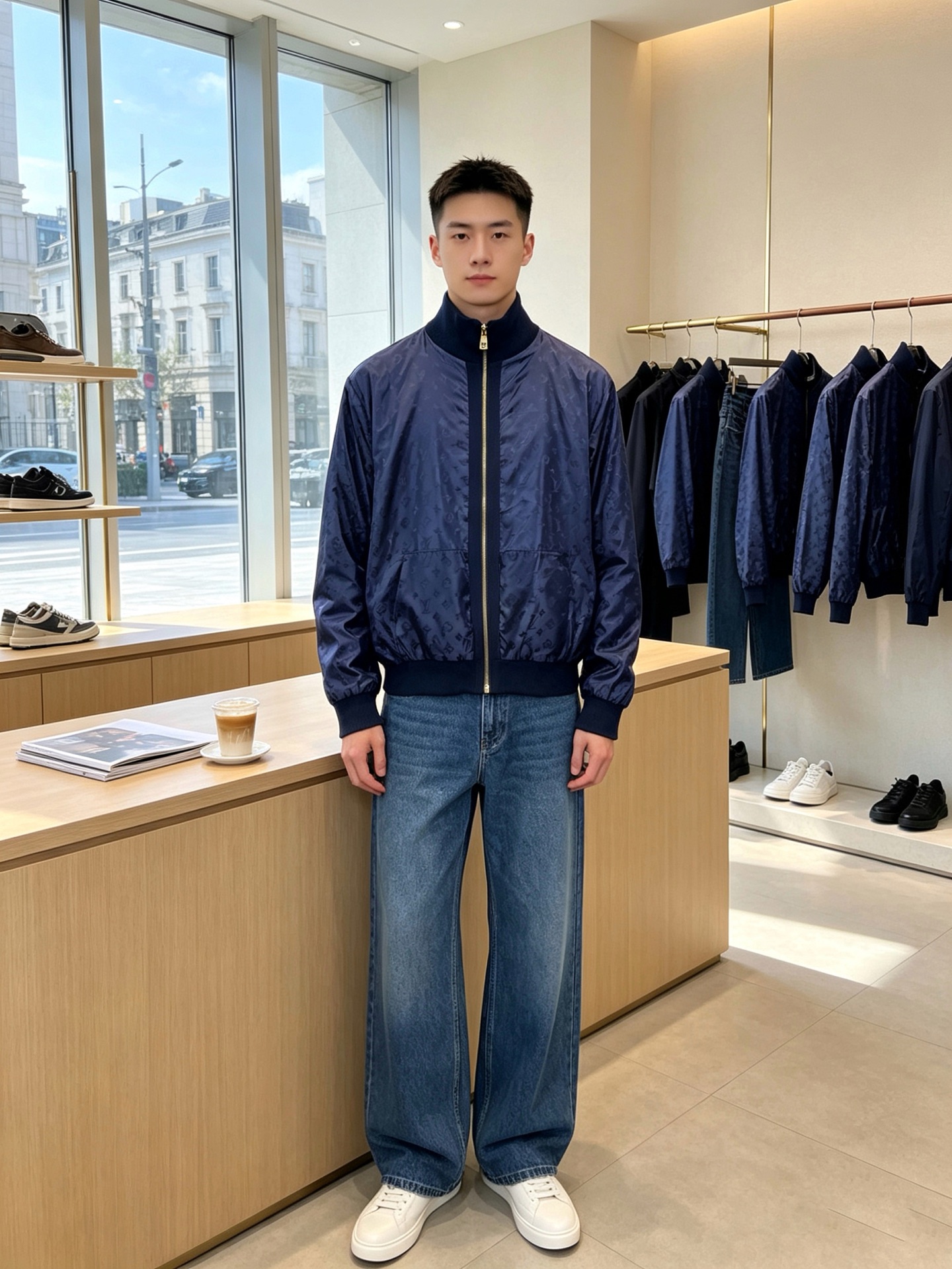 Louis Vuitton路易威登💥砸锅卖铁都要上的新款最新时尚双面混合logo运动衫 经典设计与颜值爆棚的外套 品质更