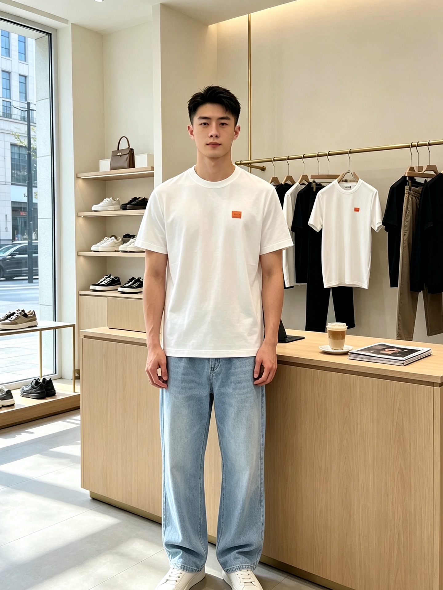 Hermès爱马仕💥砸锅卖铁都要上的新款新款原单男士休闲短袖 高端定制 高端版本 时尚百搭爆款⚠️⚠️✨✨进口面料 手感