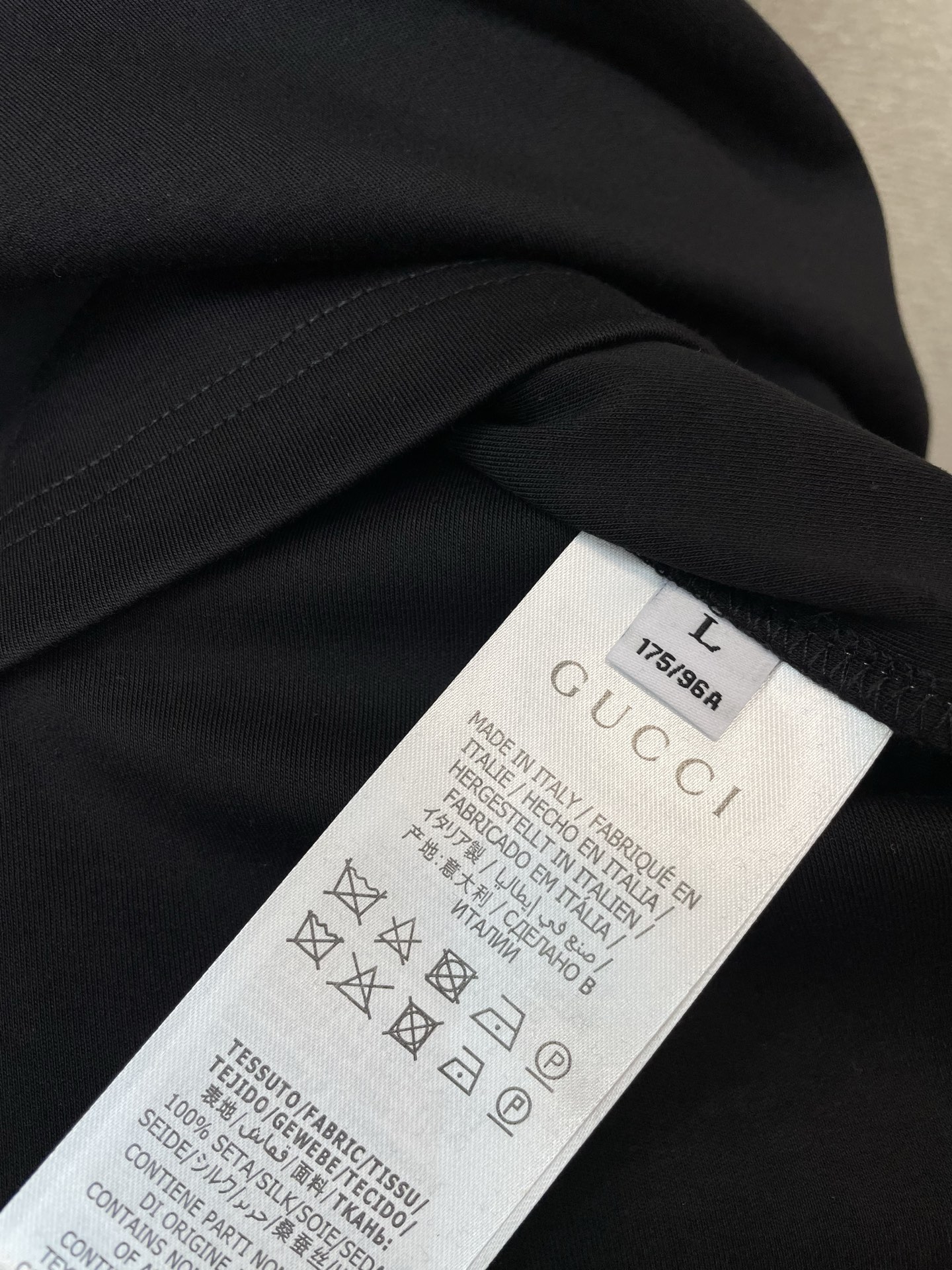 Gucci古驰💥砸锅卖铁都要上的新款新款原单男士休闲短袖 高端定制 高端版本 时尚百搭爆款⚠️⚠️✨✨进口面料 手感超柔