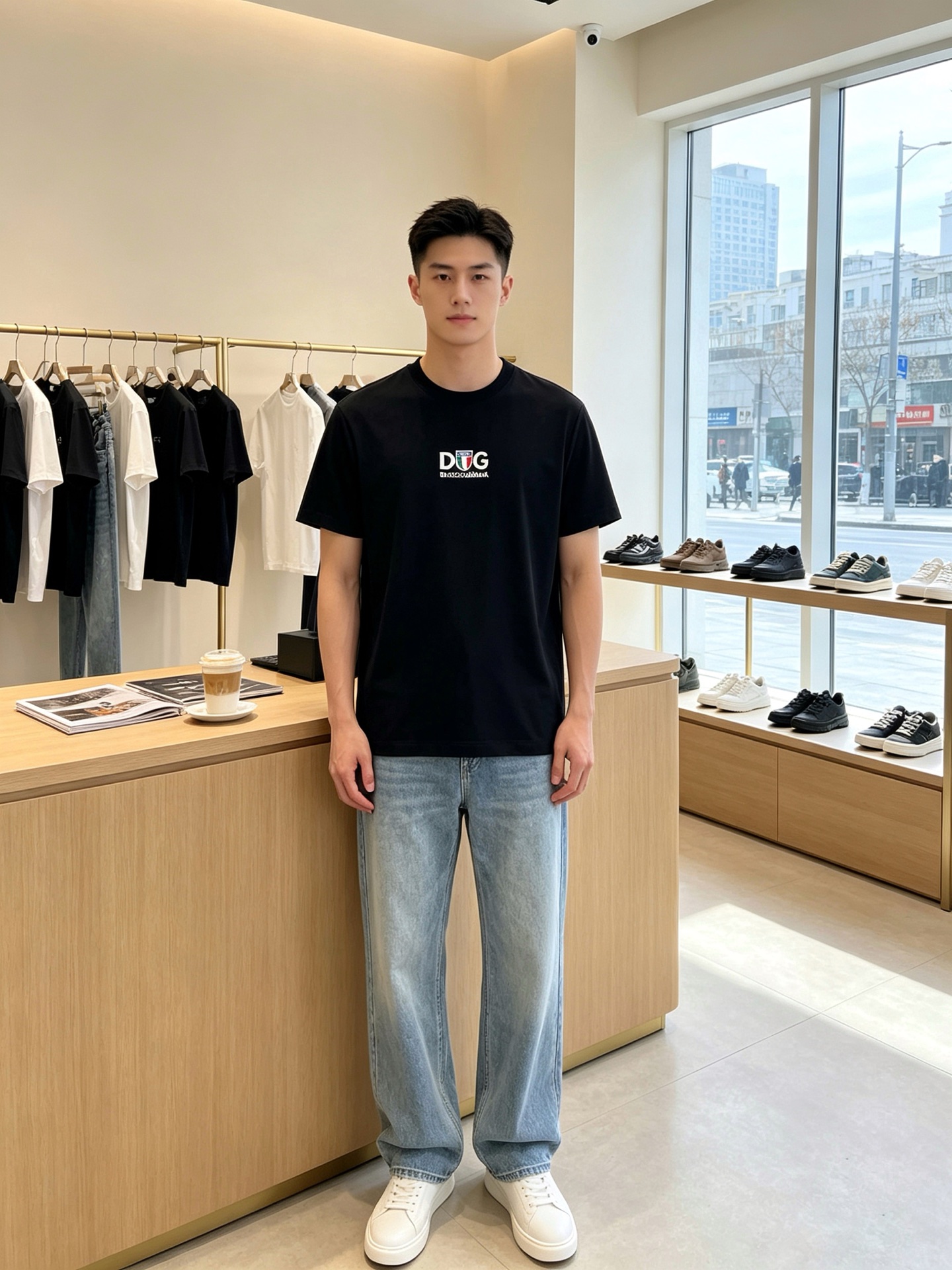 Dolce&Gabbana杜嘉班纳💥砸锅卖铁都要上的新款新款原单男士休闲短袖 高端定制 高端版本 时尚百搭爆款⚠️⚠️✨
