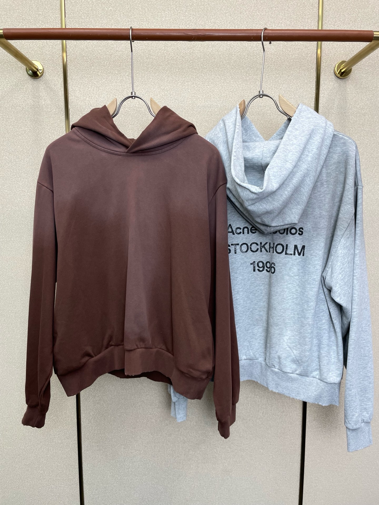 Acne Studios💥砸锅卖铁都要上的新款最新时尚连帽水洗做旧卫衣 经典设计感与颜值爆棚的外套，品质更是无法挑剔品控