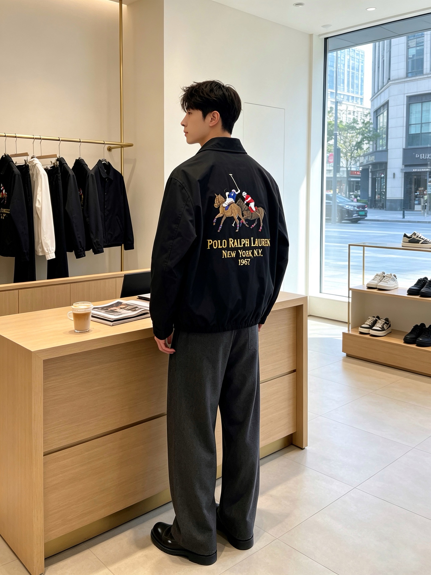 Ralph Lauren拉夫劳伦💥砸锅卖铁都要上的新款最新时尚刺绣夹克外套 经典设计感与颜值爆棚的外套，品质更是无法挑剔