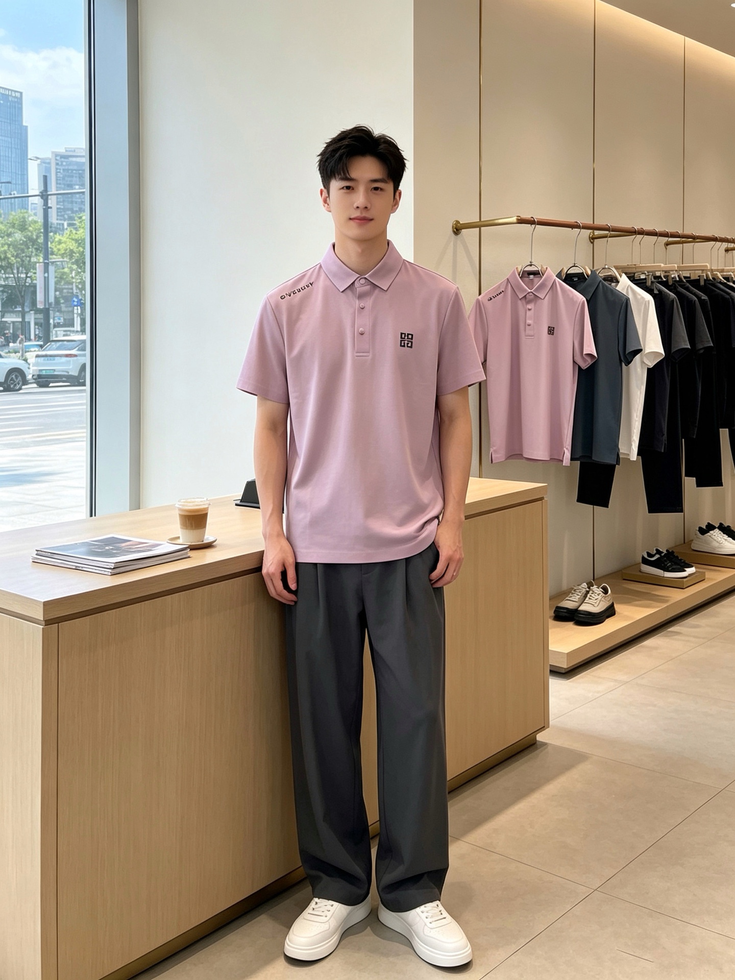 Givenchy纪梵希💥砸锅卖铁都要上的新款新款原单男士休闲短袖 高端定制 高端版本 时尚百搭爆款⚠️⚠️✨✨进口面料 