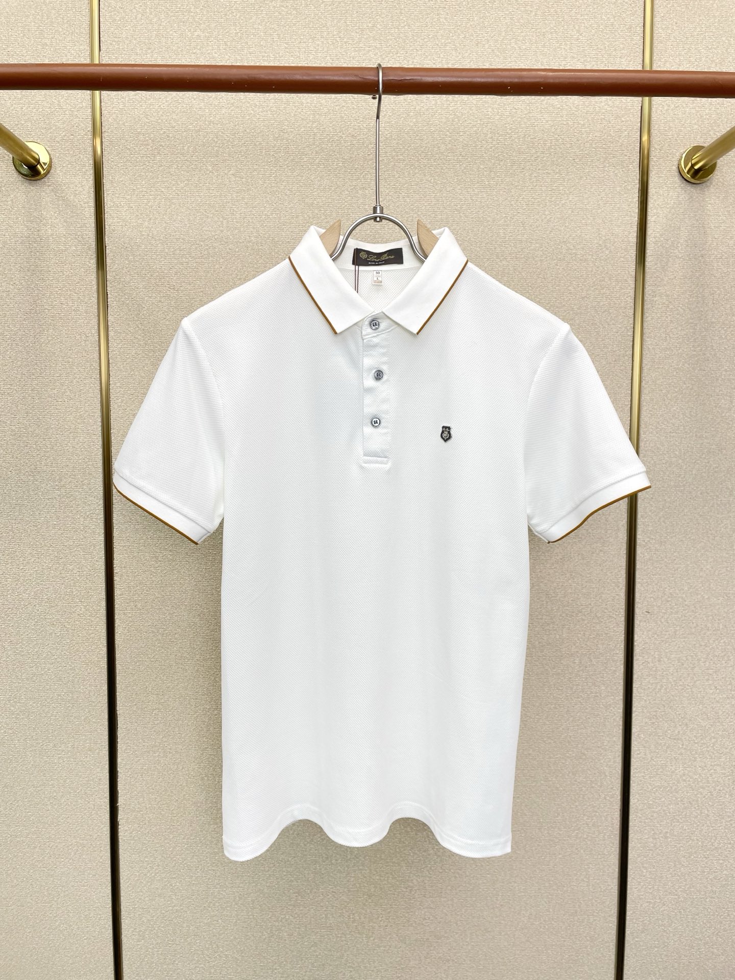 Loro piana-Loro Piana诺悠翩雅💥砸锅卖铁都要上的新款新款原单男士休闲短袖 高端定制 高端版本 时尚百