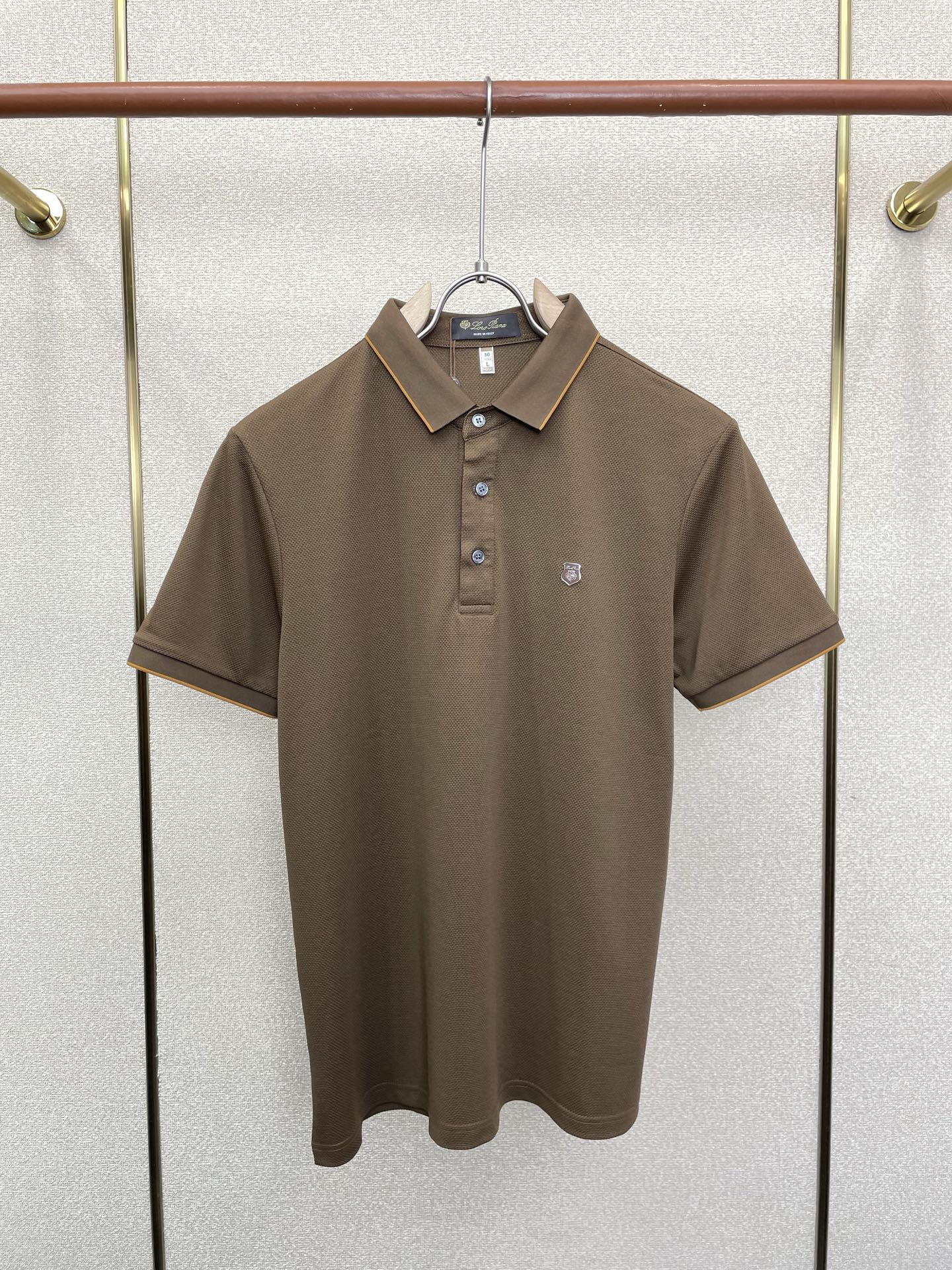 Loro piana-Loro Piana诺悠翩雅💥砸锅卖铁都要上的新款新款原单男士休闲短袖 高端定制 高端版本 时尚百