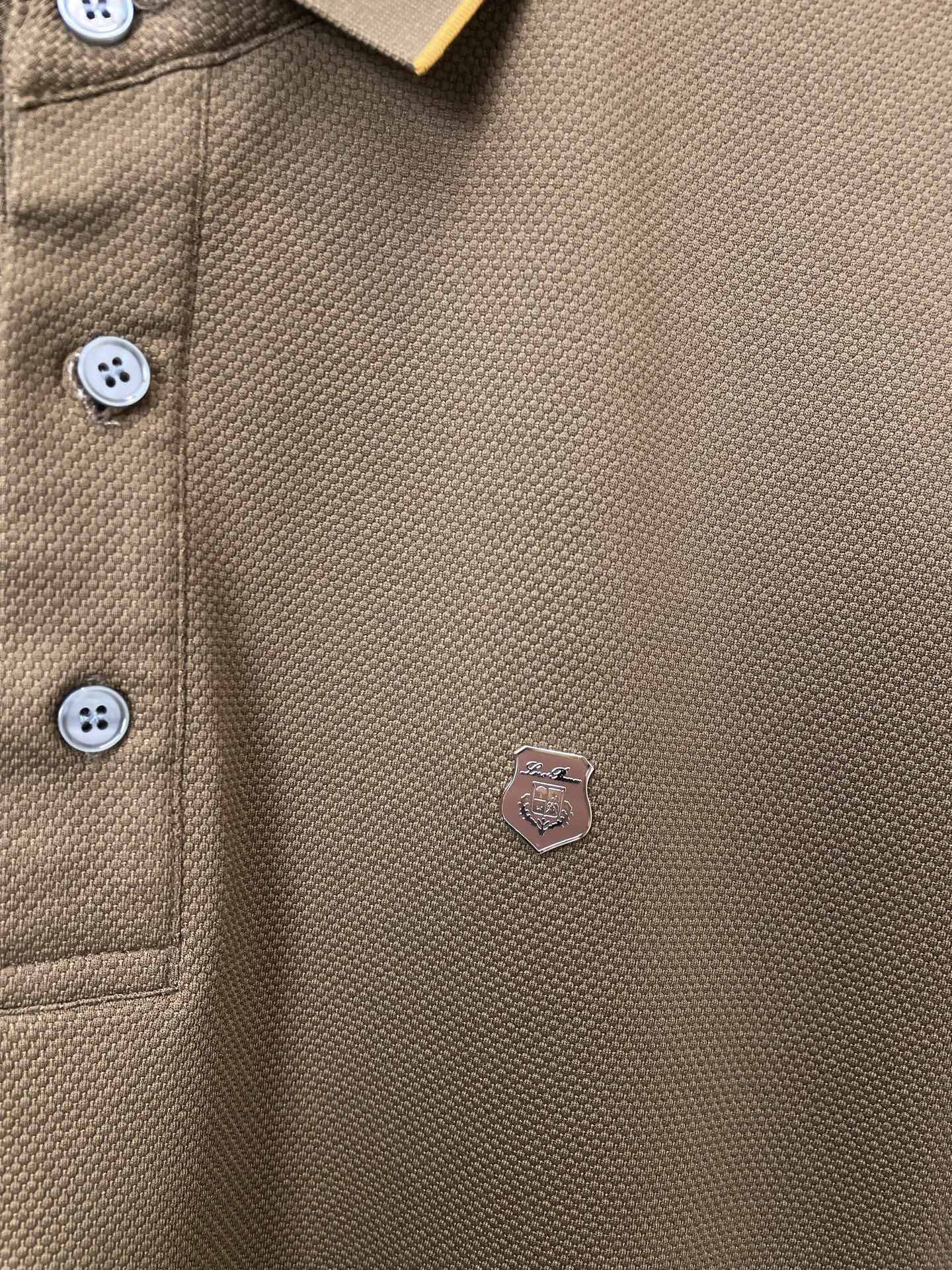 Loro piana-Loro Piana诺悠翩雅💥砸锅卖铁都要上的新款新款原单男士休闲短袖 高端定制 高端版本 时尚百