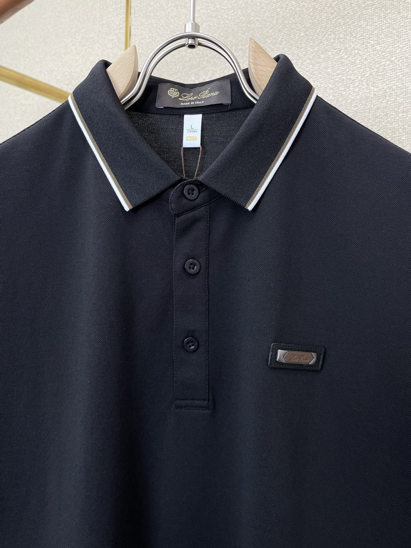 Loro Piana-Loro Piana诺悠翩雅💥砸锅卖铁都要上的新款新款原单男士休闲短袖 高端定制 高端版本 时尚百