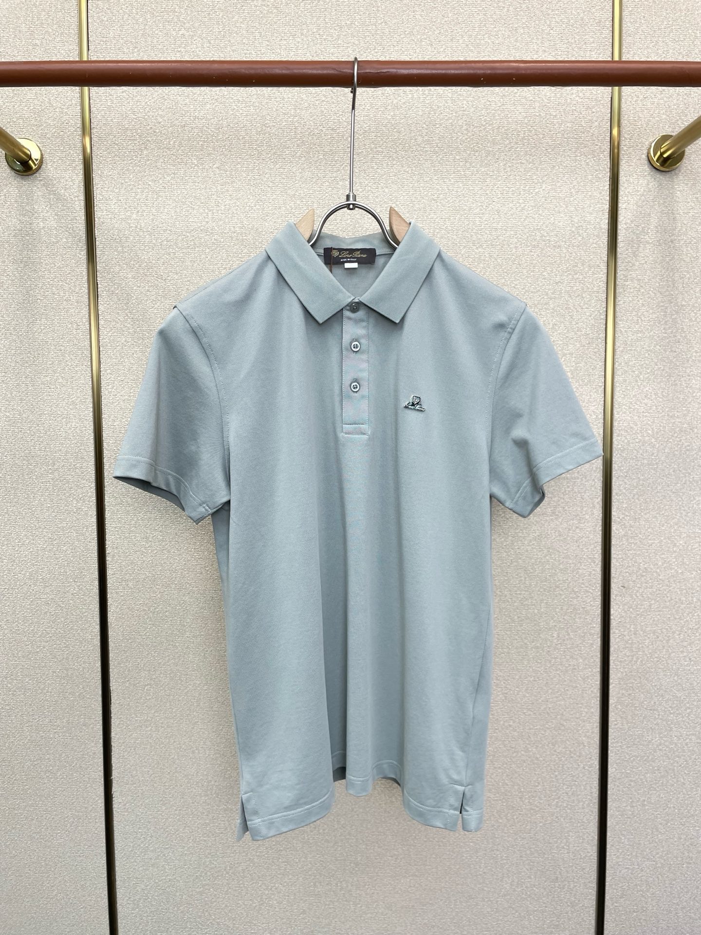 Loro Piana-Loro Piana诺悠翩雅💥砸锅卖铁都要上的新款新款原单男士休闲短袖 高端定制 高端版本 时尚百