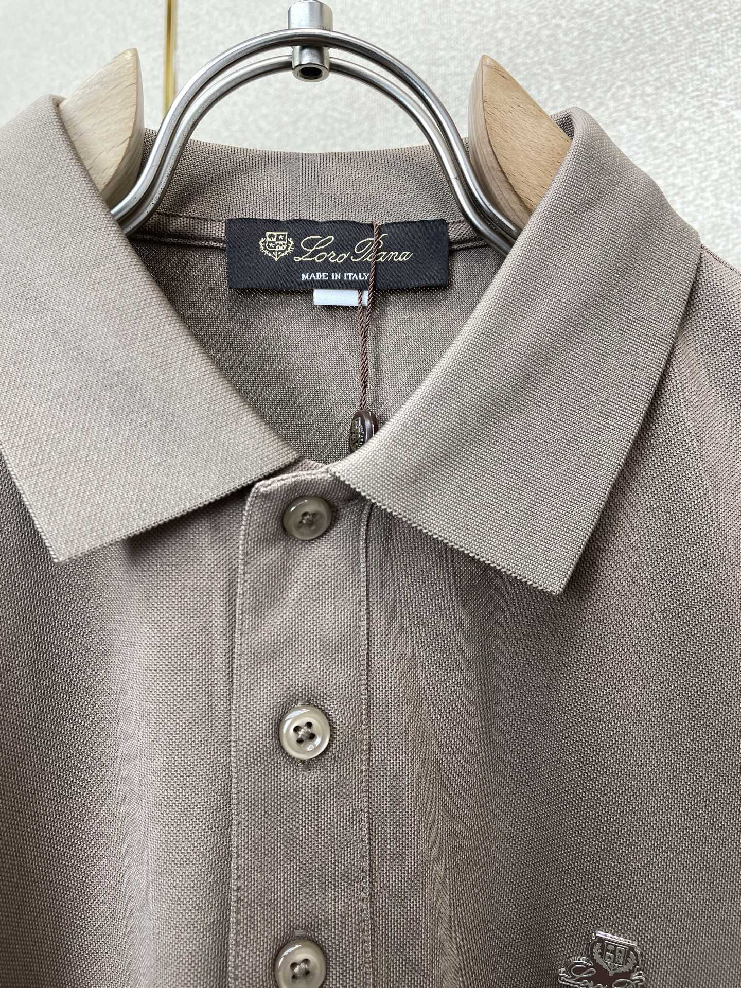 Loro Piana-Loro Piana诺悠翩雅💥砸锅卖铁都要上的新款新款原单男士休闲短袖 高端定制 高端版本 时尚百