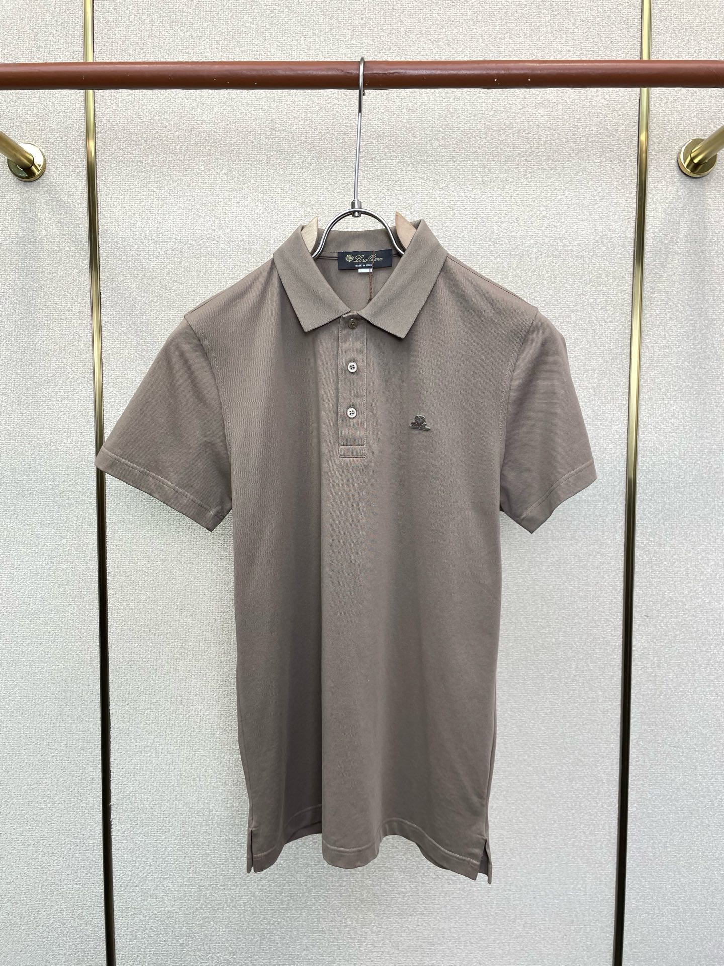 Loro Piana-Loro Piana诺悠翩雅💥砸锅卖铁都要上的新款新款原单男士休闲短袖 高端定制 高端版本 时尚百