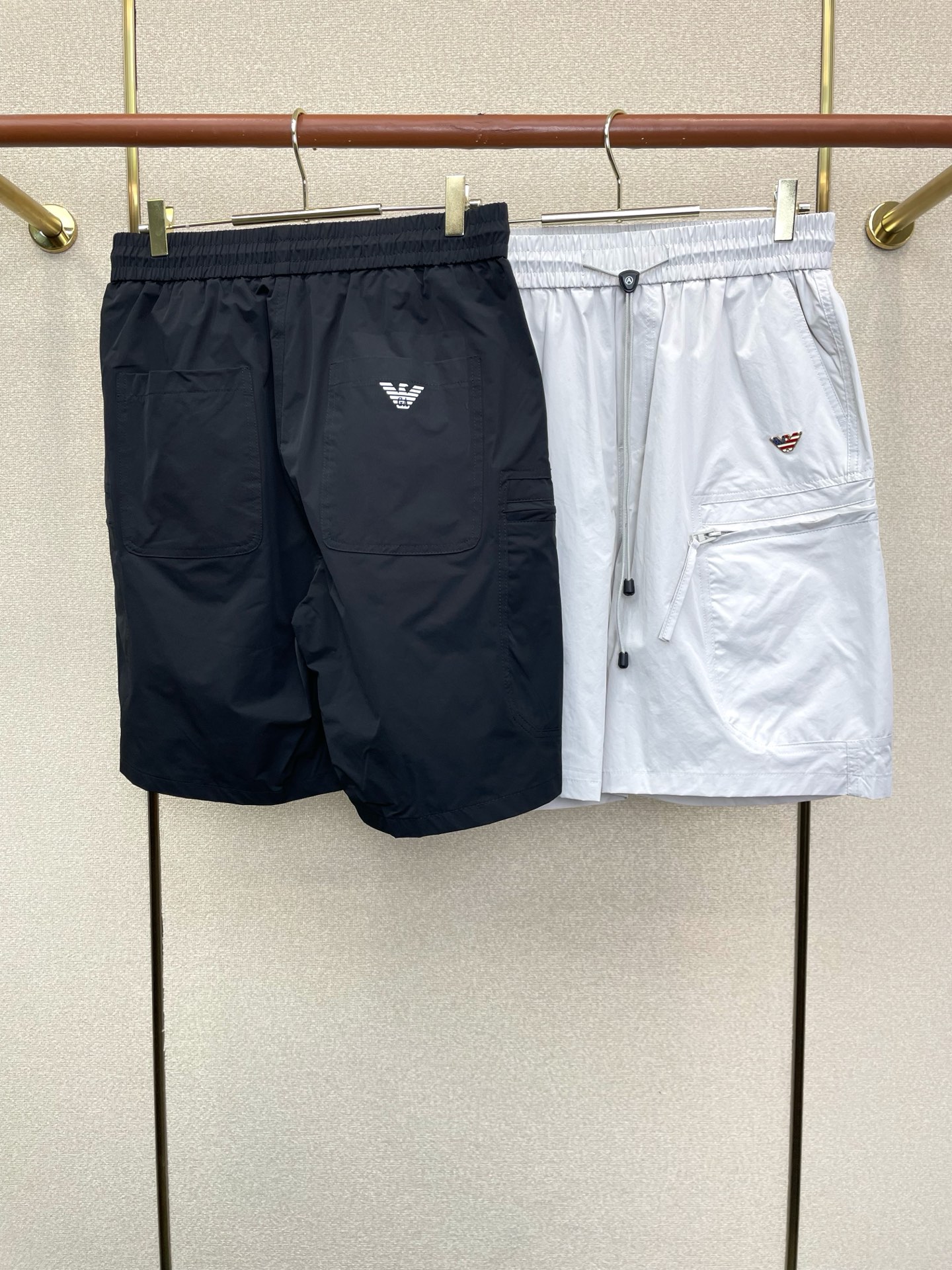 Armani阿玛尼💥砸锅卖铁都要上的新款新款原单男士休闲短裤🩳高端定制 高端版本 时尚百搭爆款⚠️⚠️✨✨进口面料 手感