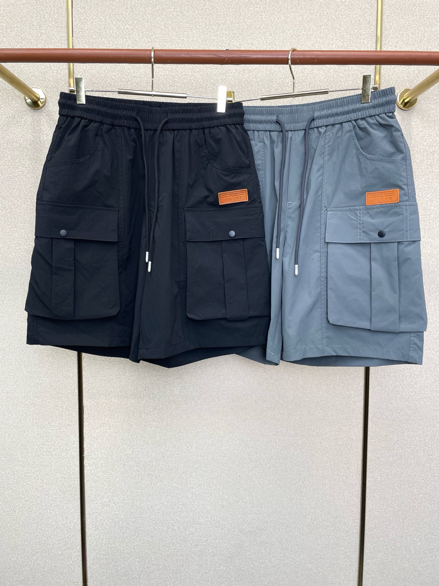 Gucci古驰💥砸锅卖铁都要上的新款新款原单男士休闲短裤🩳高端定制 高端版本 时尚百搭爆款⚠️⚠️✨✨进口面料 手感超柔